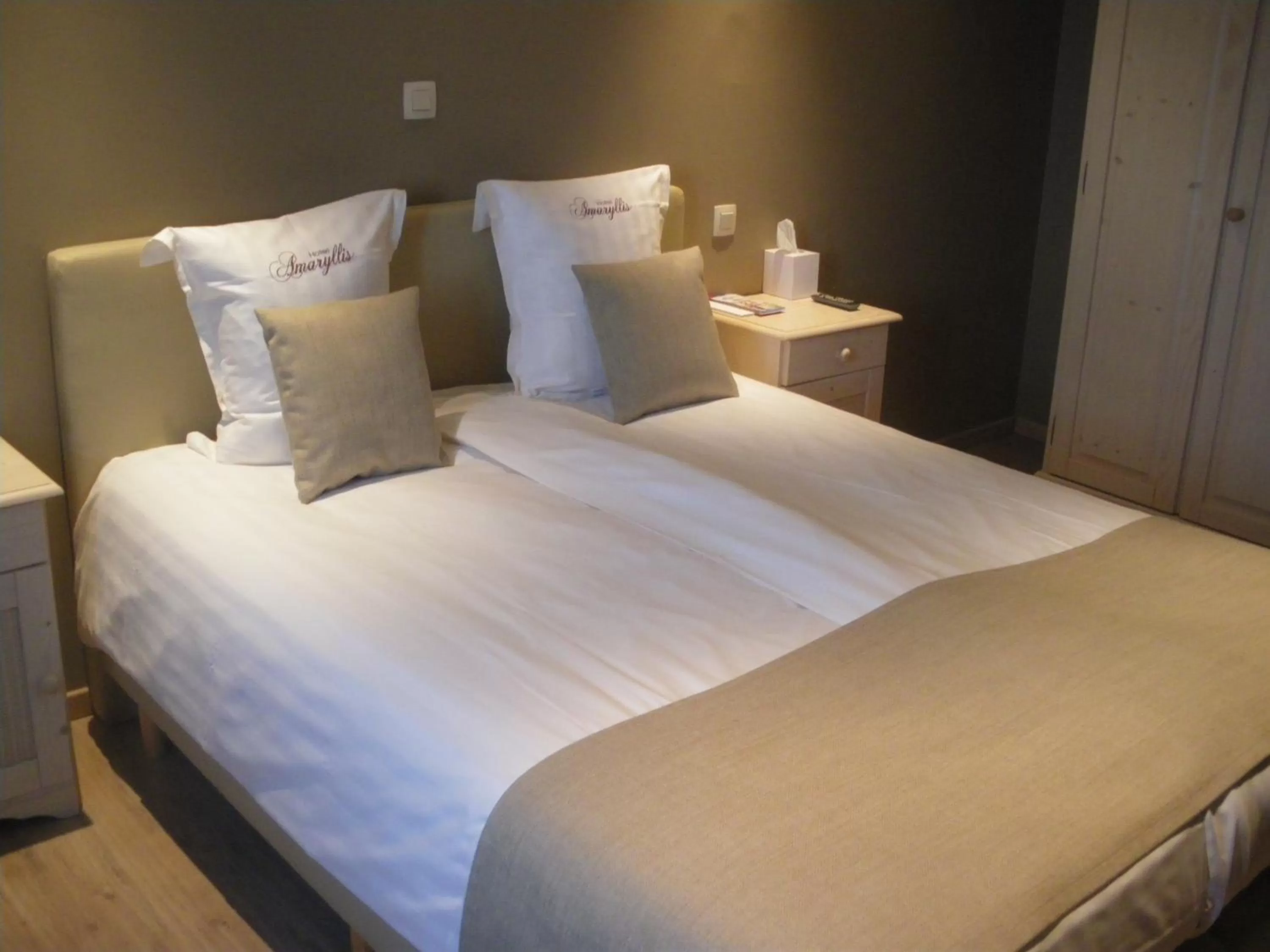 Bed in Hotel Amaryllis