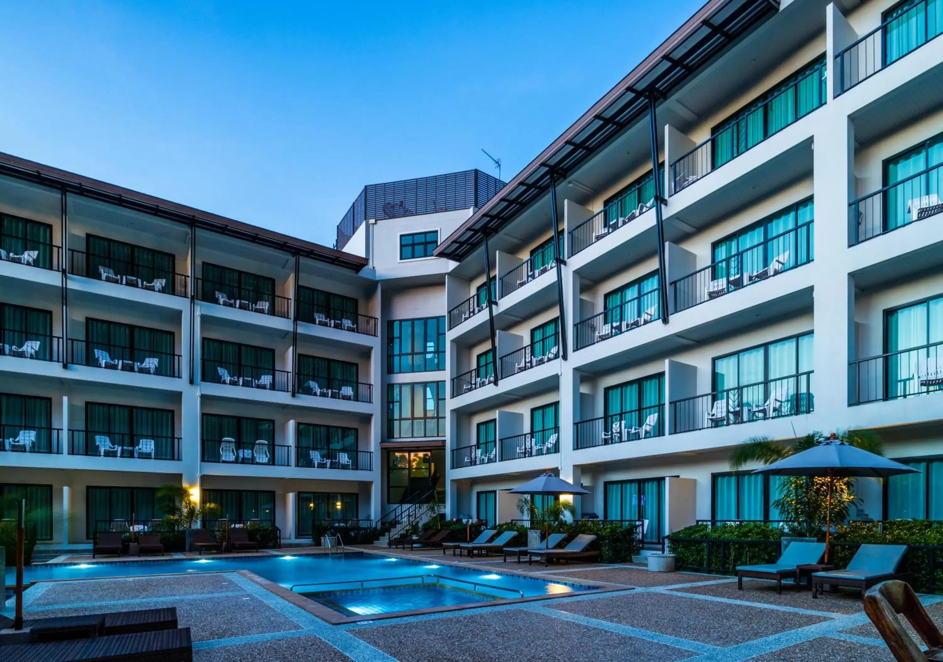 Pool view, Property Building in Andaman Pearl Resort