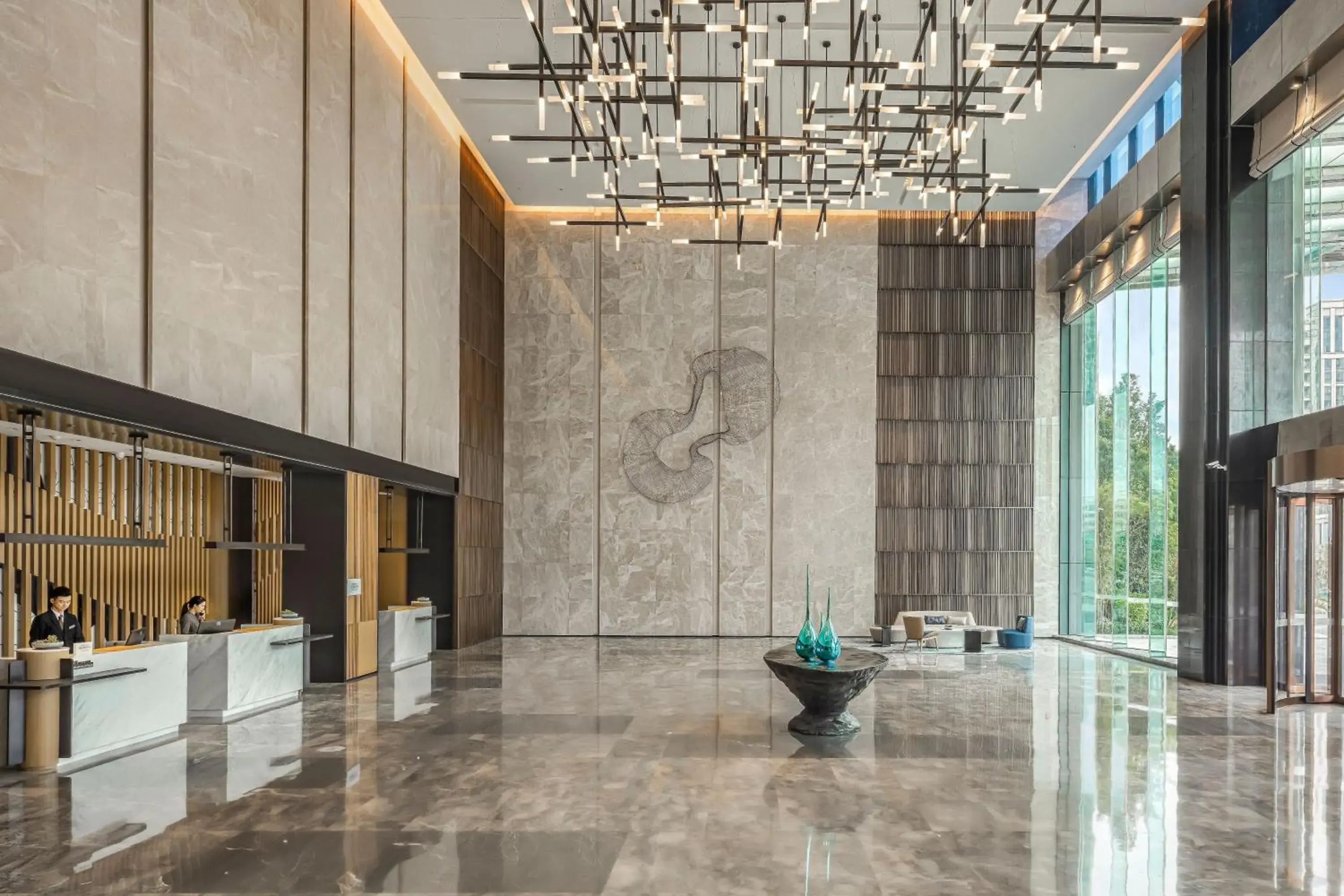 Lobby or reception in Courtyard by Marriott Foshan Gaoming