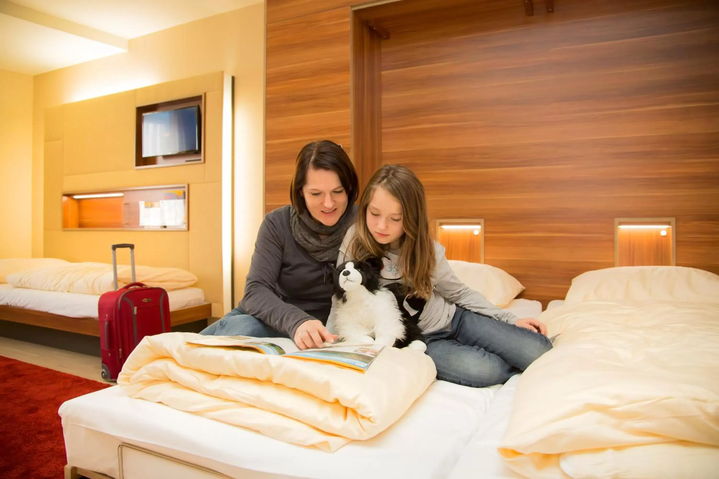 People, Bed in JUFA Hotel Wien City People, Bed in JUFA Hotel Wien City