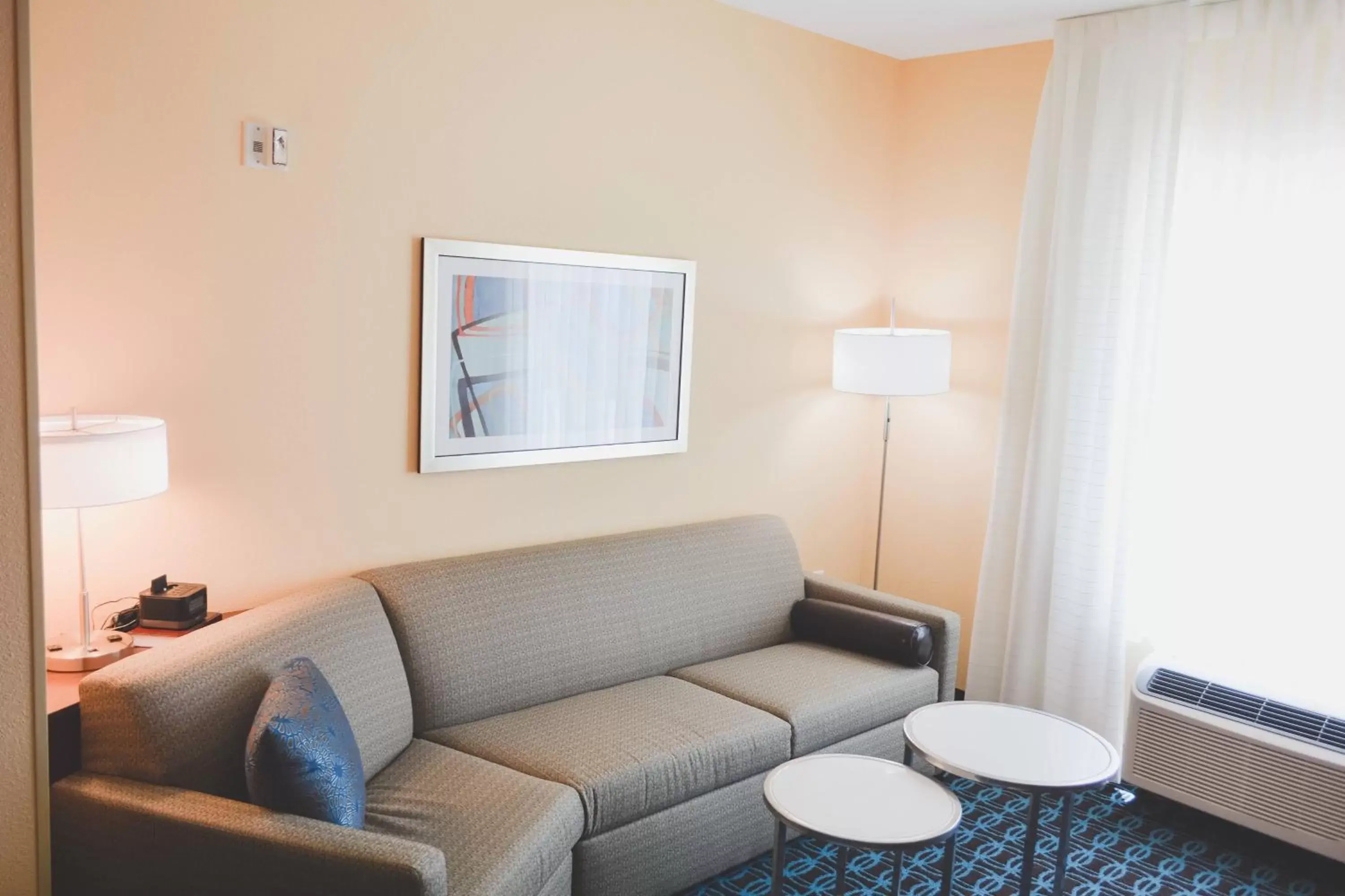 Living room, Seating Area in Fairfield Inn & Suites by Marriott San Antonio Brooks City Base