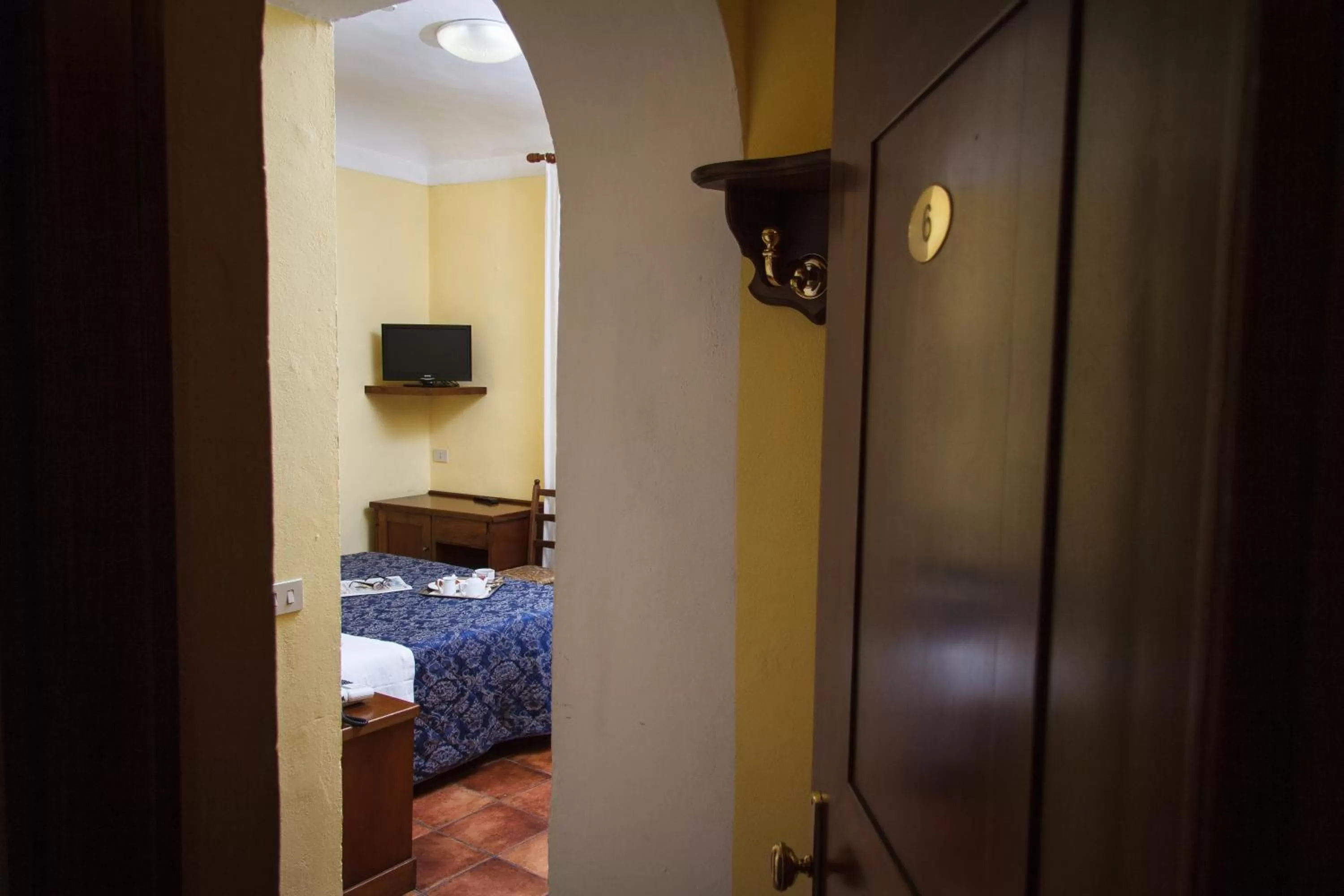 Bedroom, Bed in Hotel Nizza