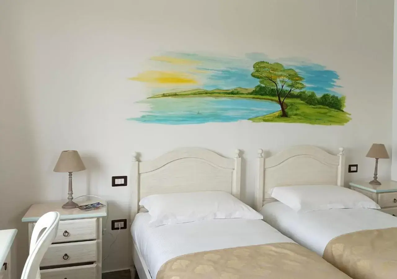 Bedroom, Bed in Locanda Arcadia