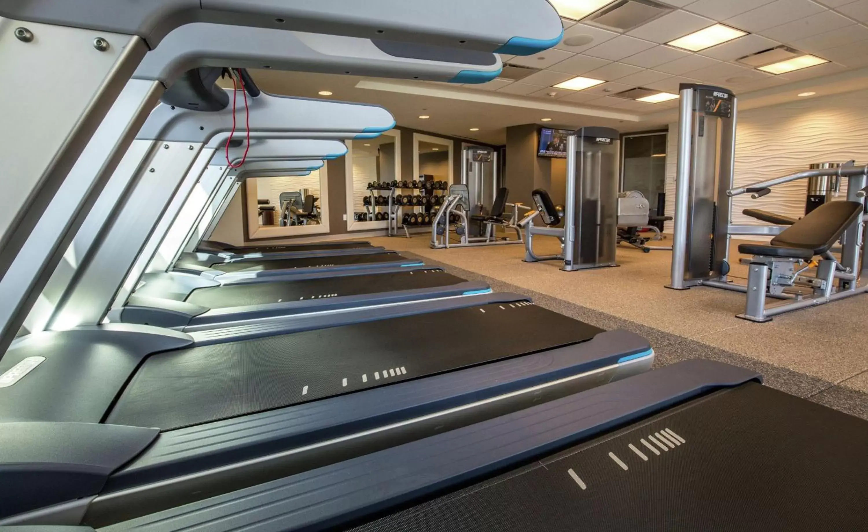 Fitness centre/facilities, Fitness Center/Facilities in Hilton Dallas/Plano Granite Park