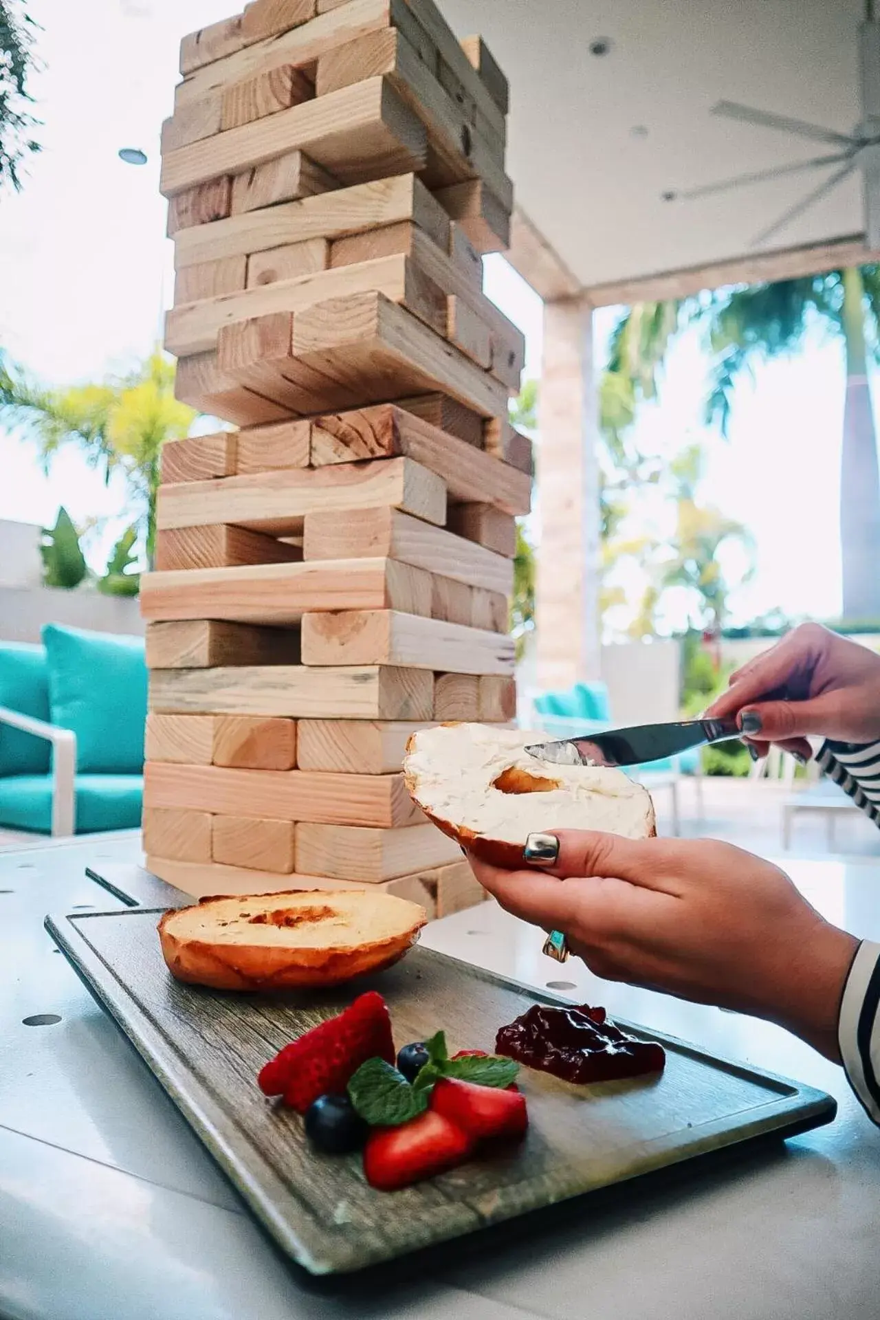 Food and drinks in Hyatt Place San Juan