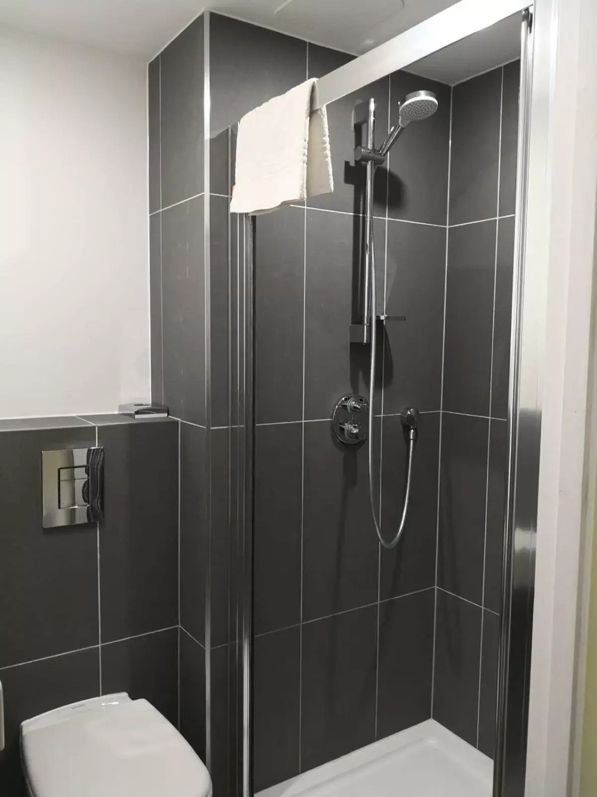 Shower, Bathroom in ibis budget Leicester