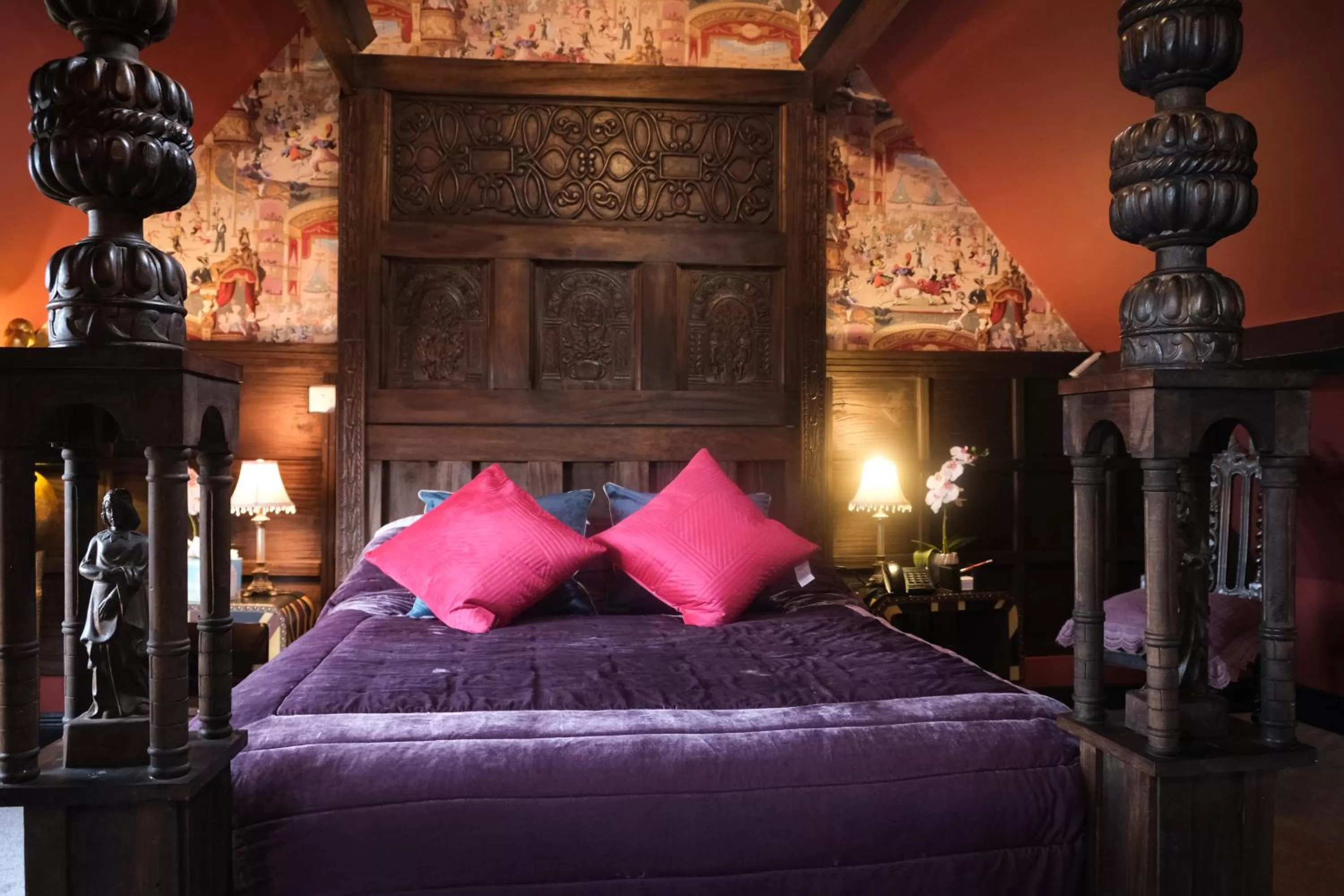 Bed in Brockley Hall Hotel