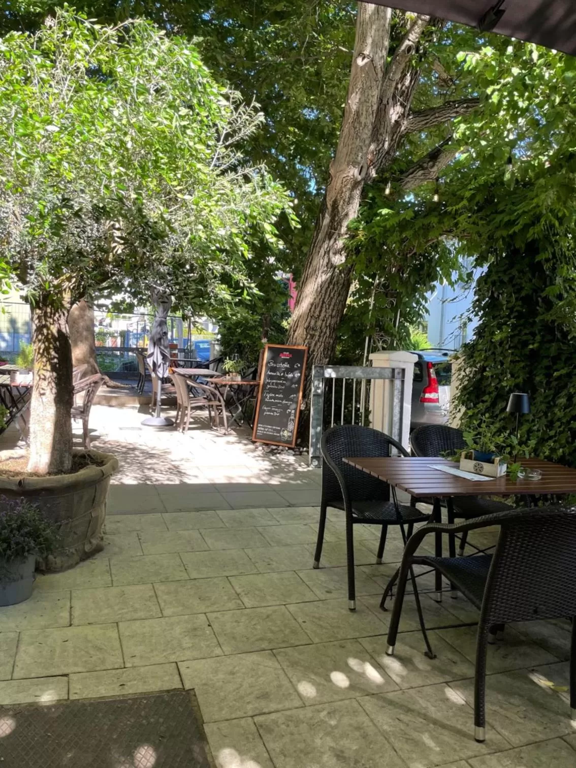 Balcony/Terrace in AUERSTEIN-Hotels auerstein & auerstein-mono