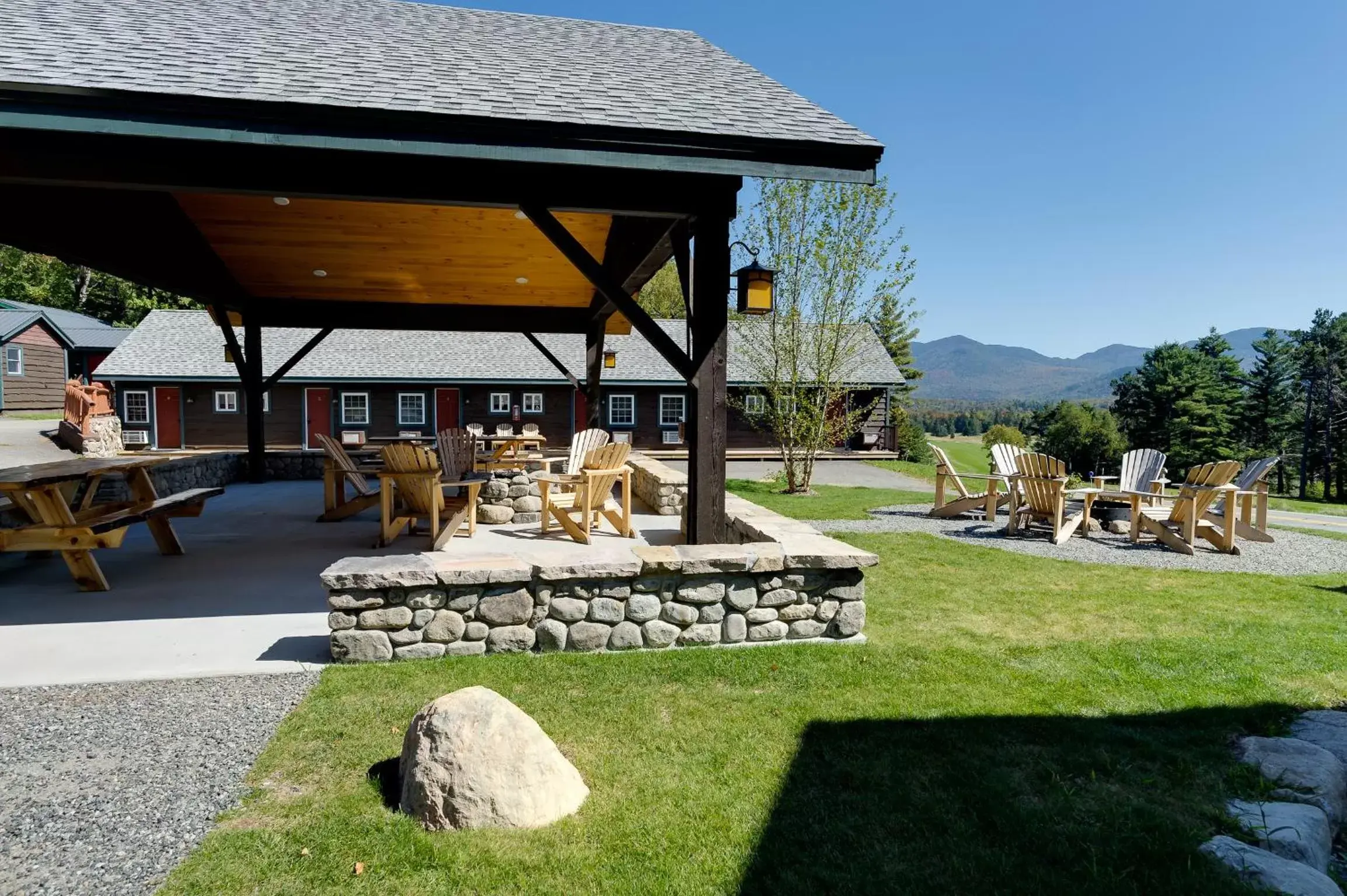 Property building in Cobble Mountain Lodge