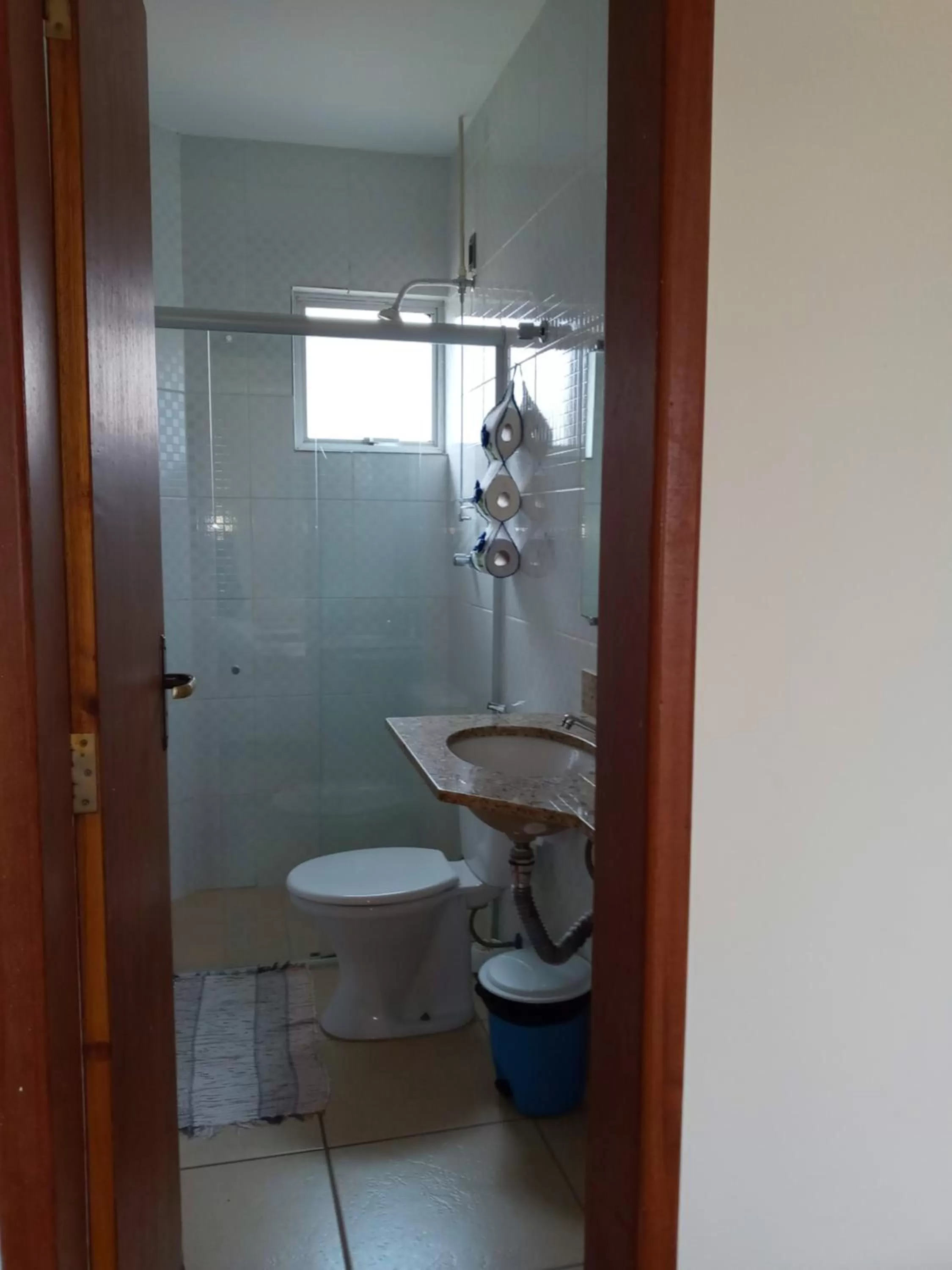 Bathroom in Pousada Vila Real Flats