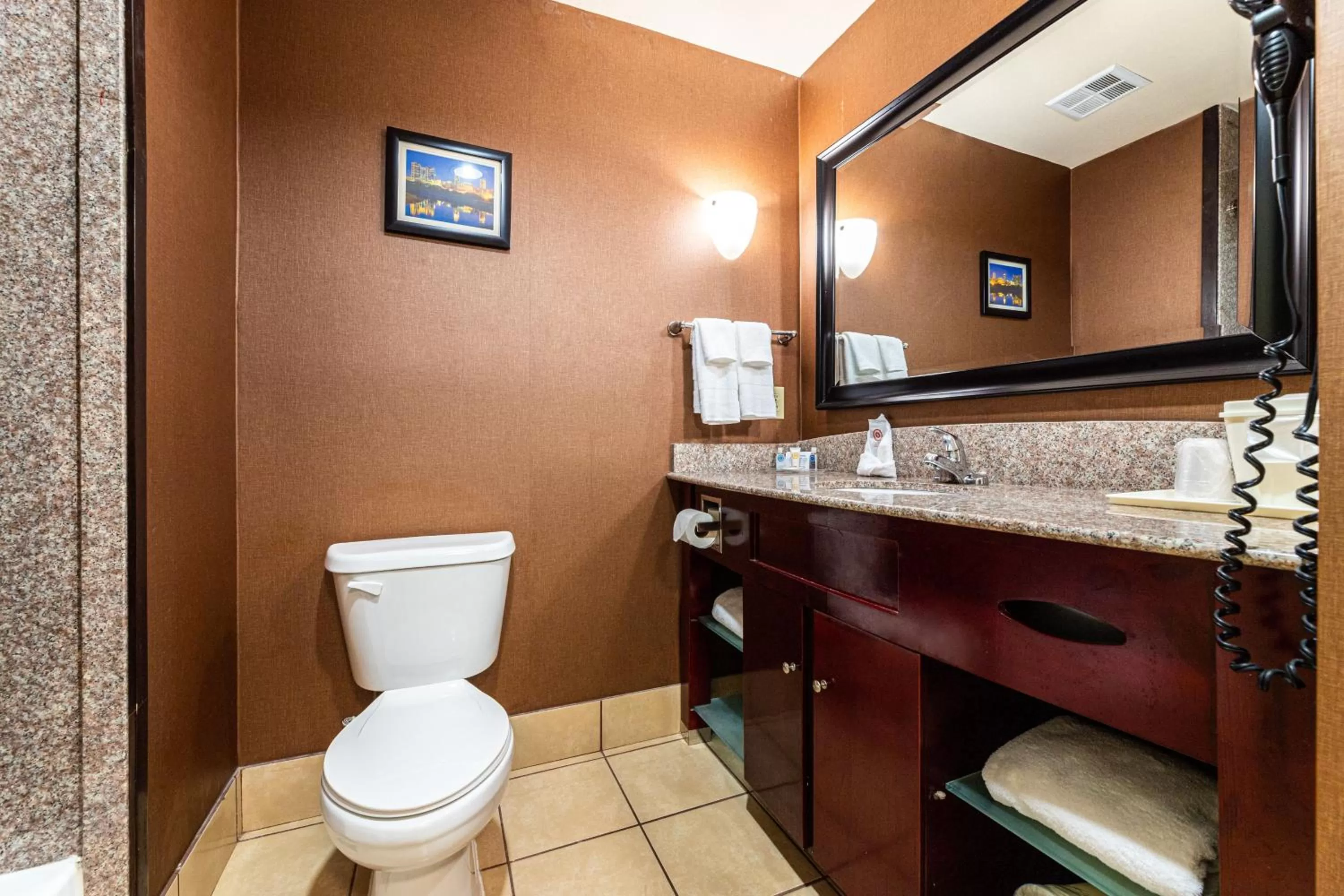 Bathroom in Comfort Suites Lake Worth
