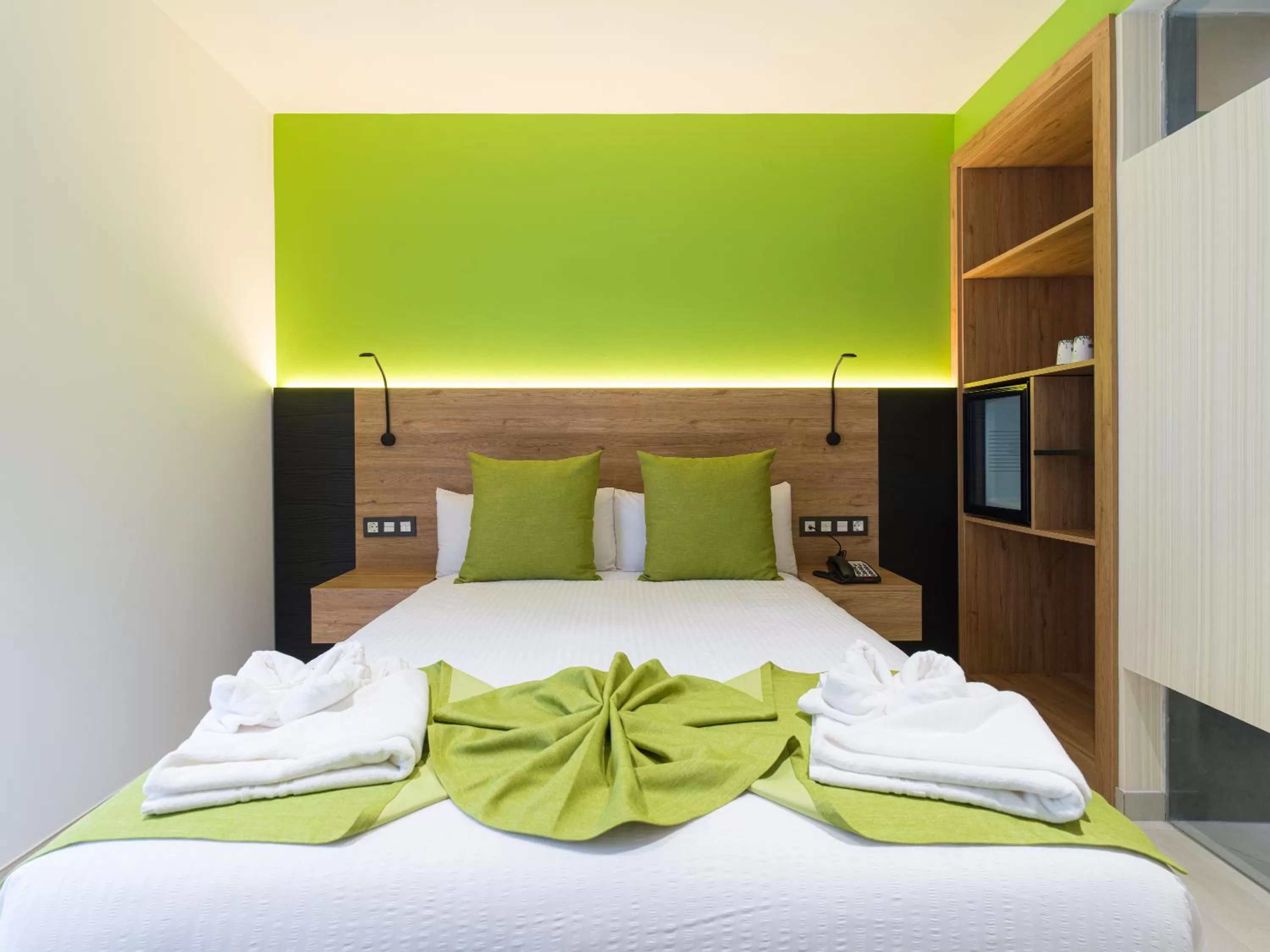 Bed in Hotel MG Poniente