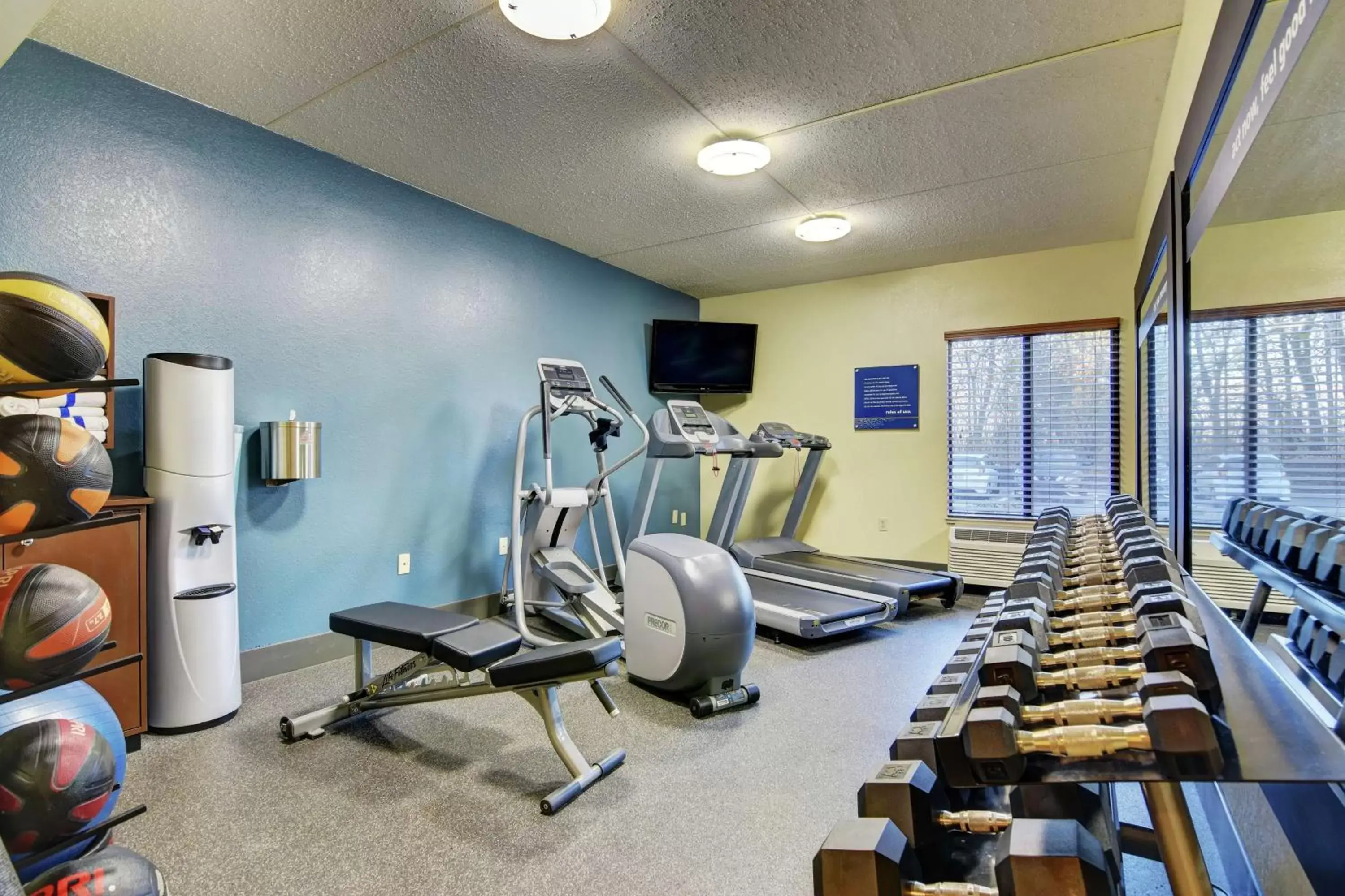 Fitness centre/facilities, Fitness Center/Facilities in Hampton Inn Portsmouth Central