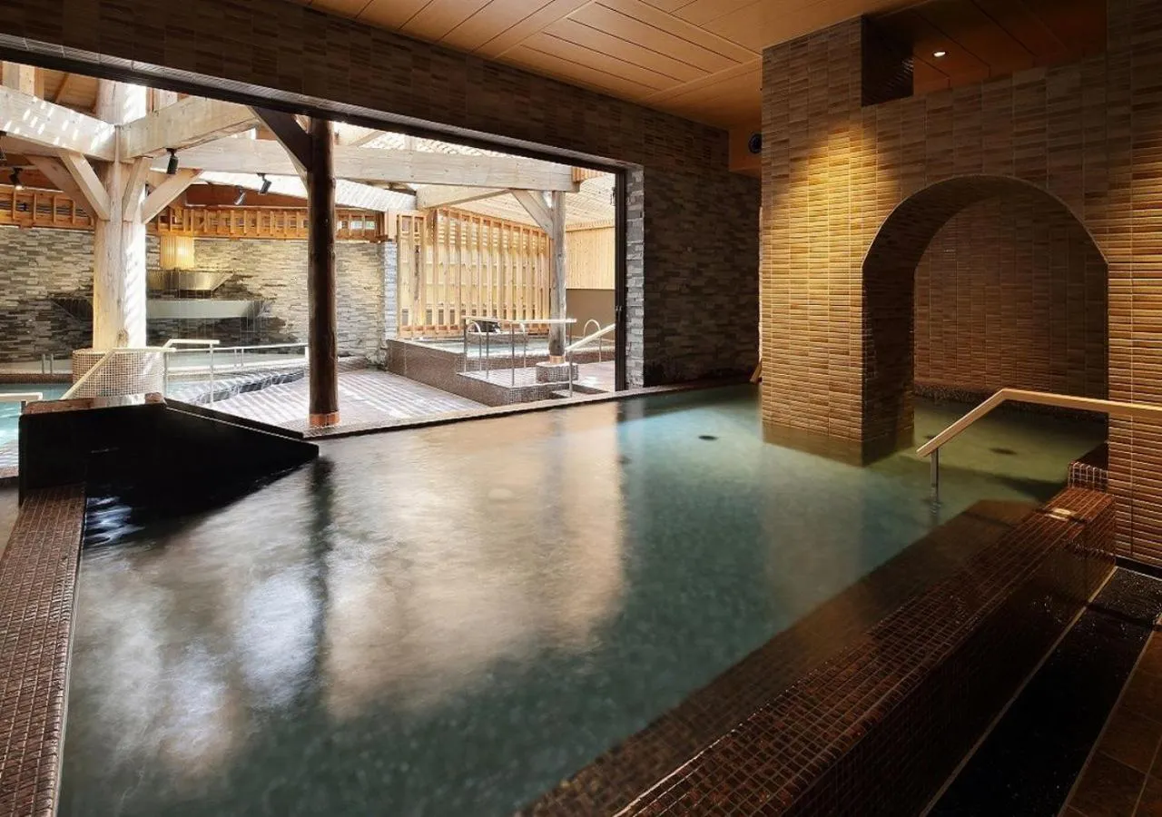 Hot Spring Bath in Hakodate Hotel Banso