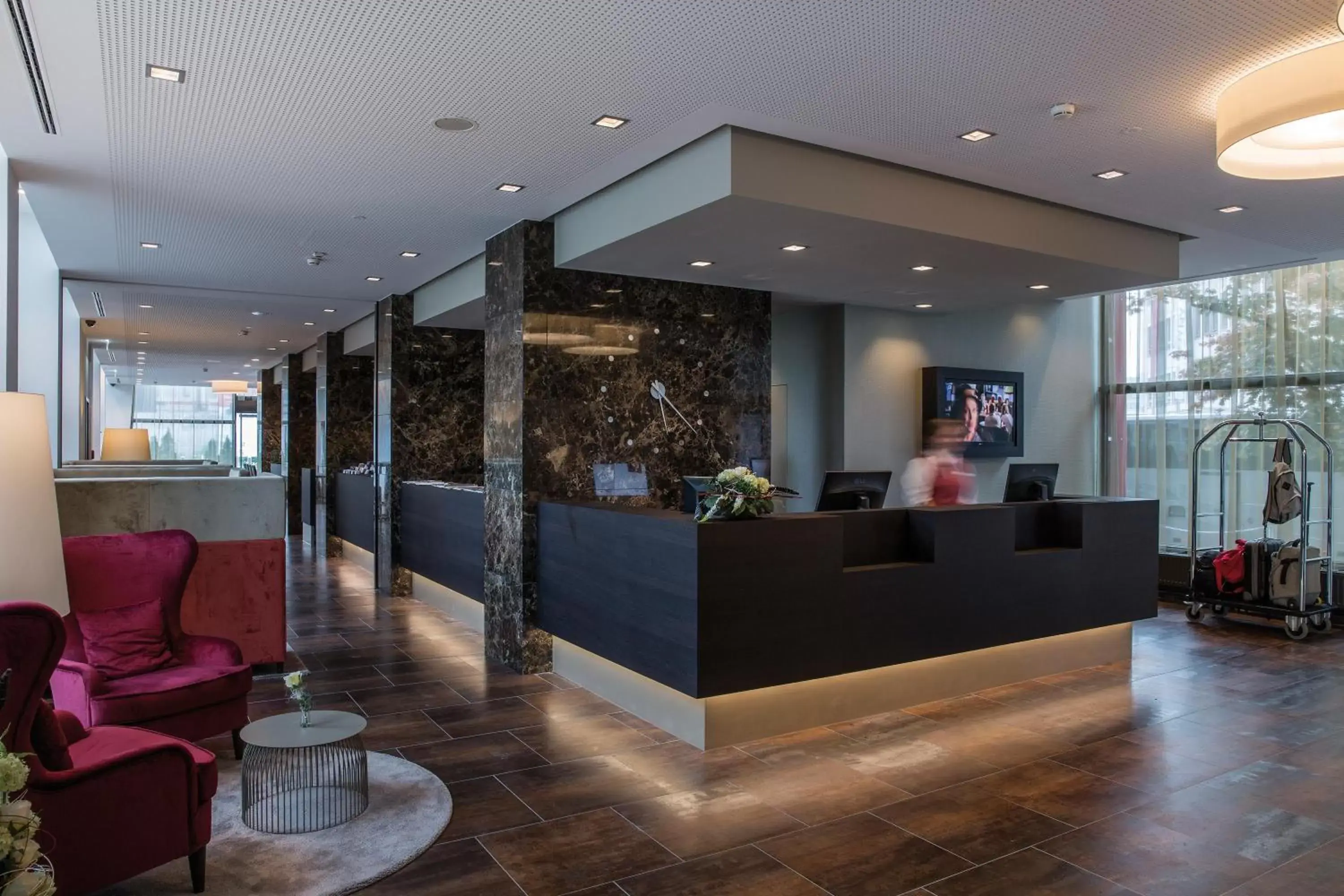 Lobby or reception, Lobby/Reception in Austria Trend Hotel Europa Salzburg
