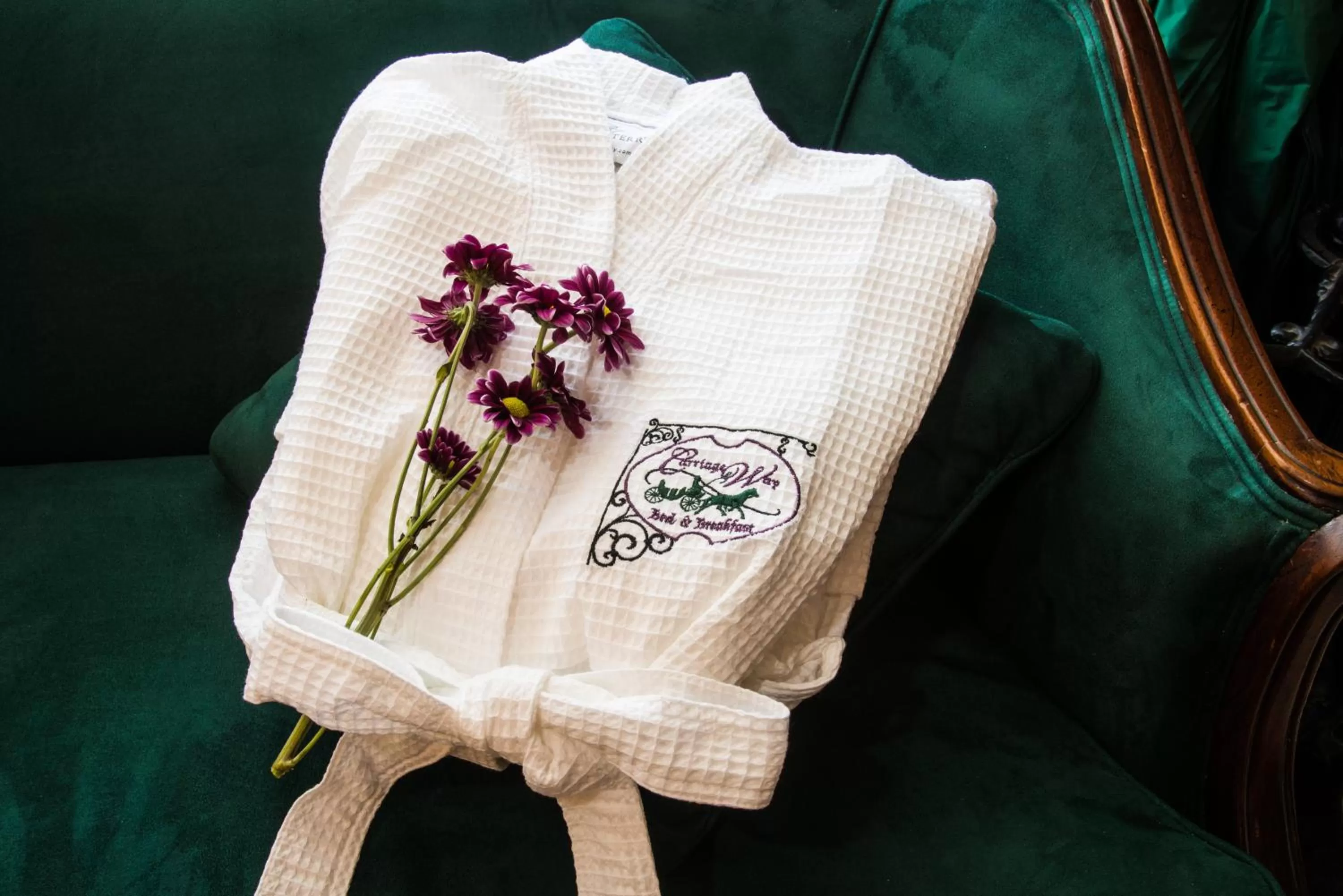 Bed in Carriage Way Inn Bed & Breakfast Adults Only - 21 years old and up