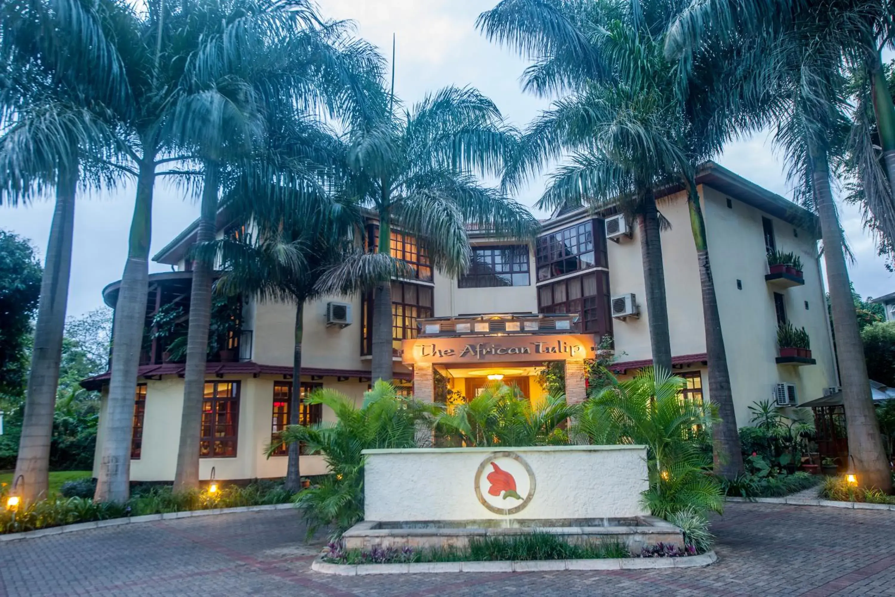 Property building in African Tulip Hotel Property building in African Tulip Hotel