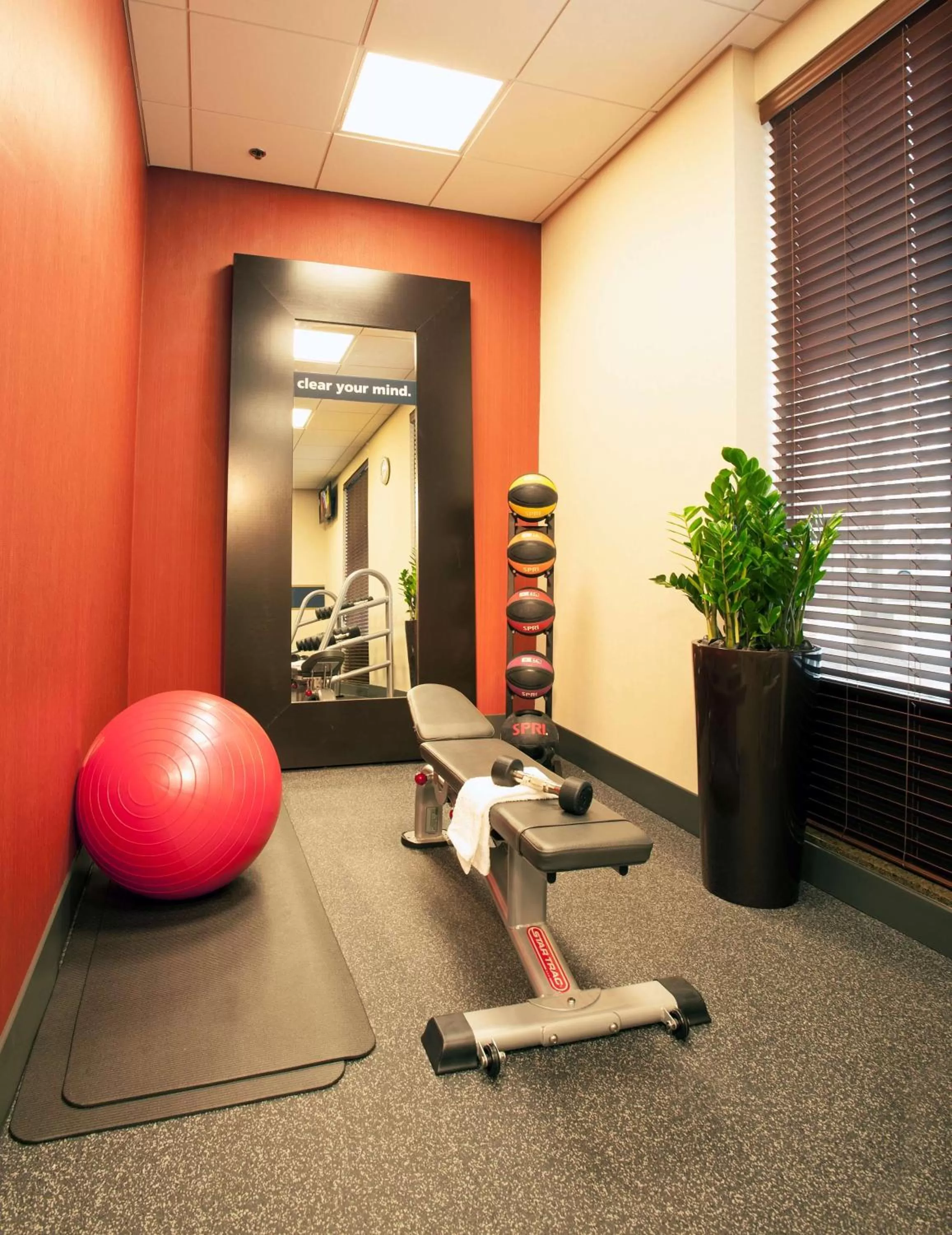 Fitness centre/facilities in Hampton Inn Washington-Dulles International Airport South