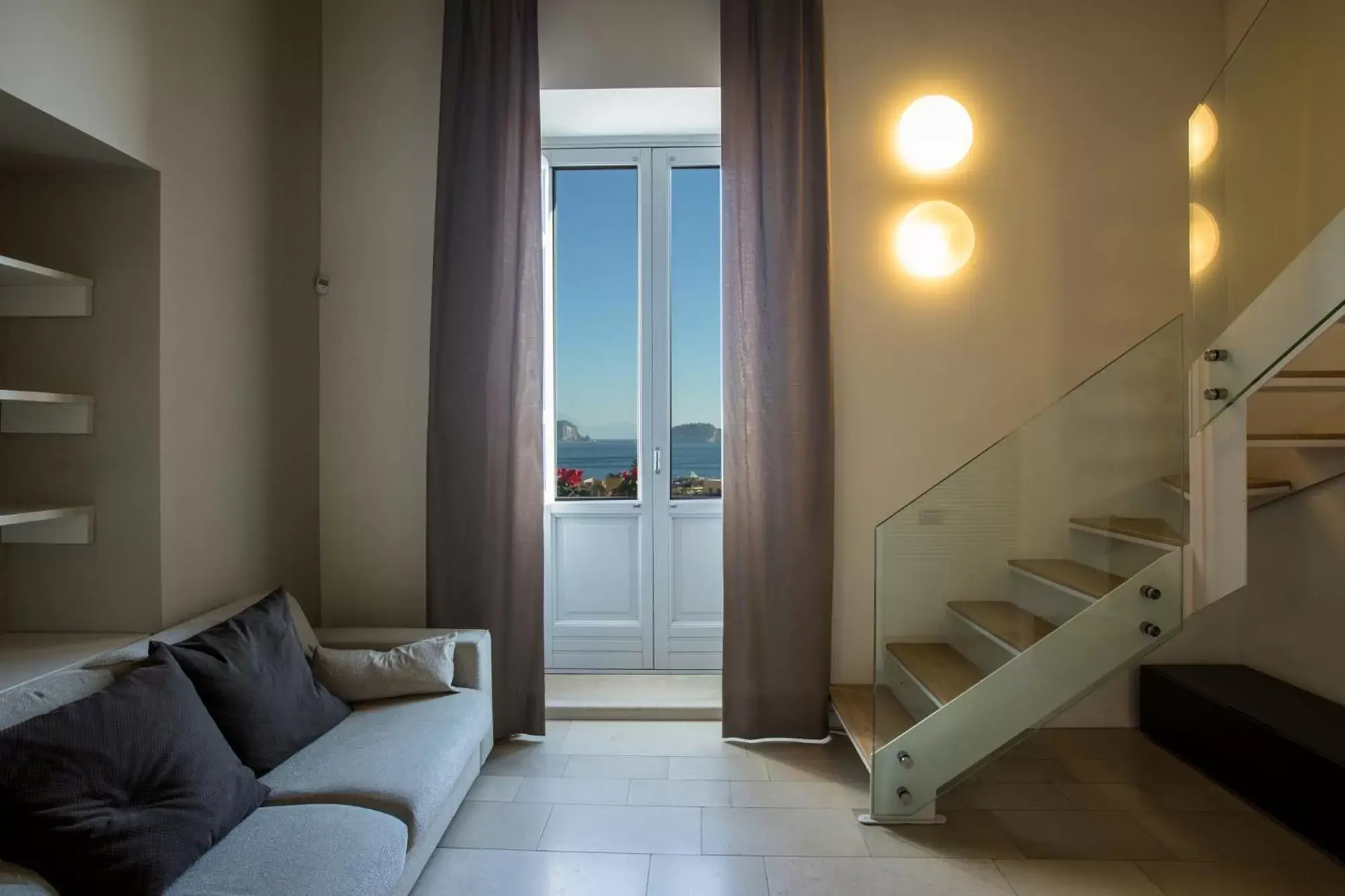 Balcony/Terrace, Seating Area in Villa Avellino Historic Residence