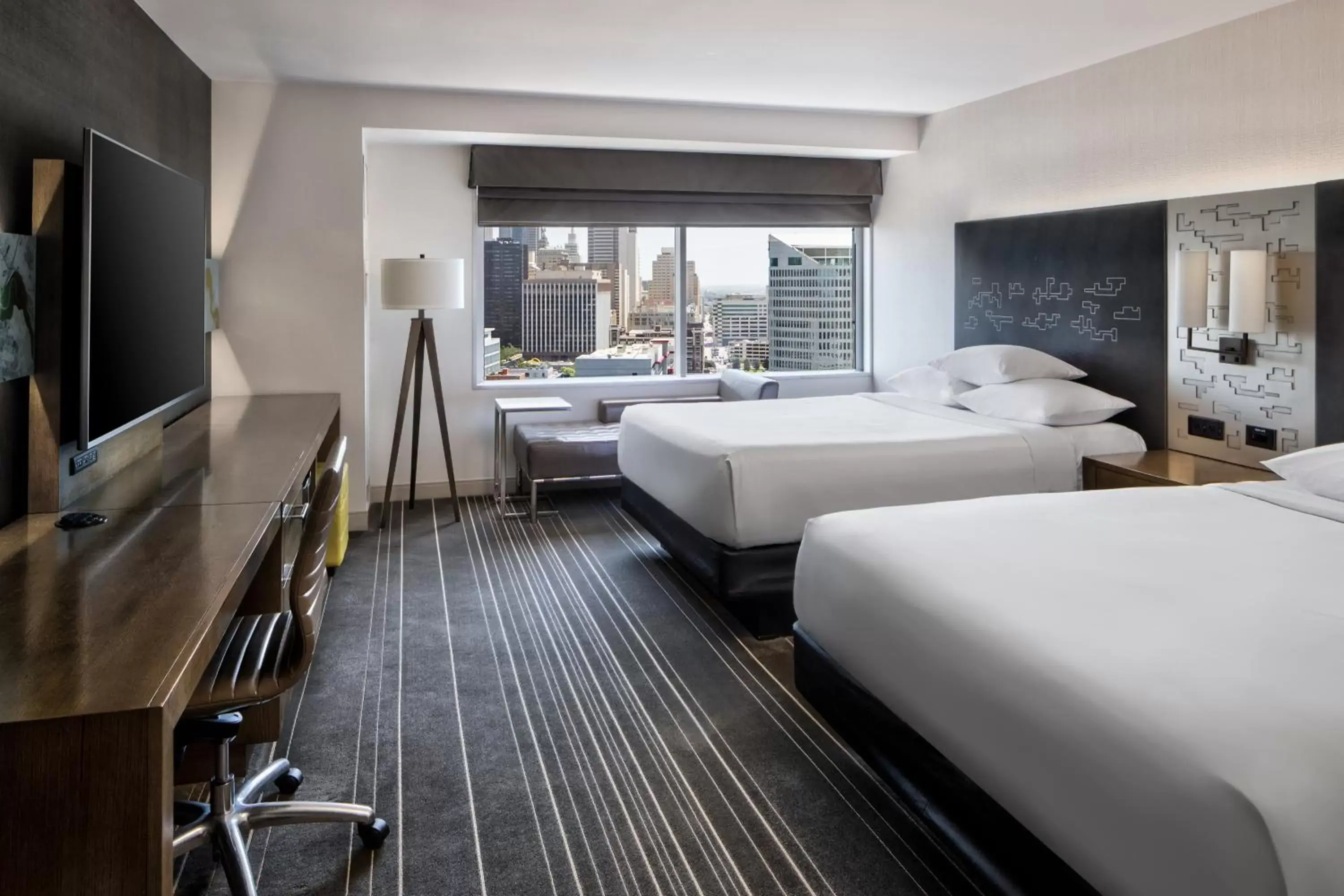 Bed in Hyatt Regency Dallas Bed in Hyatt Regency Dallas