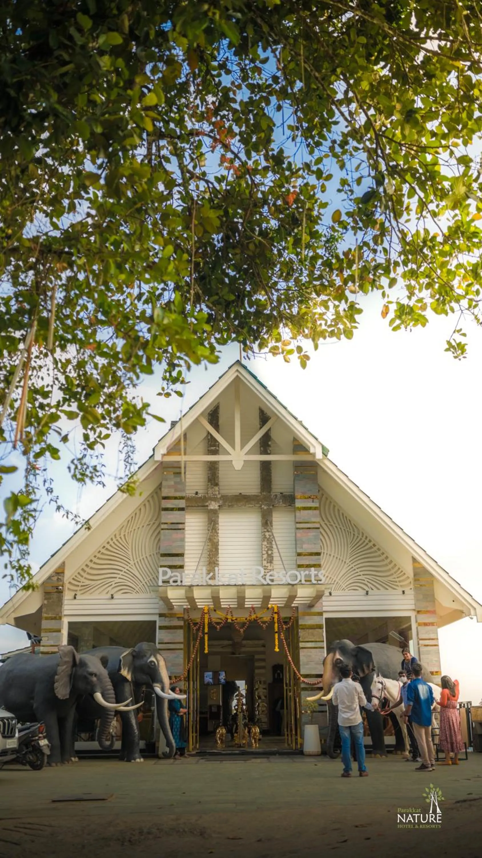 Facade/entrance in Parakkat Nature Resort