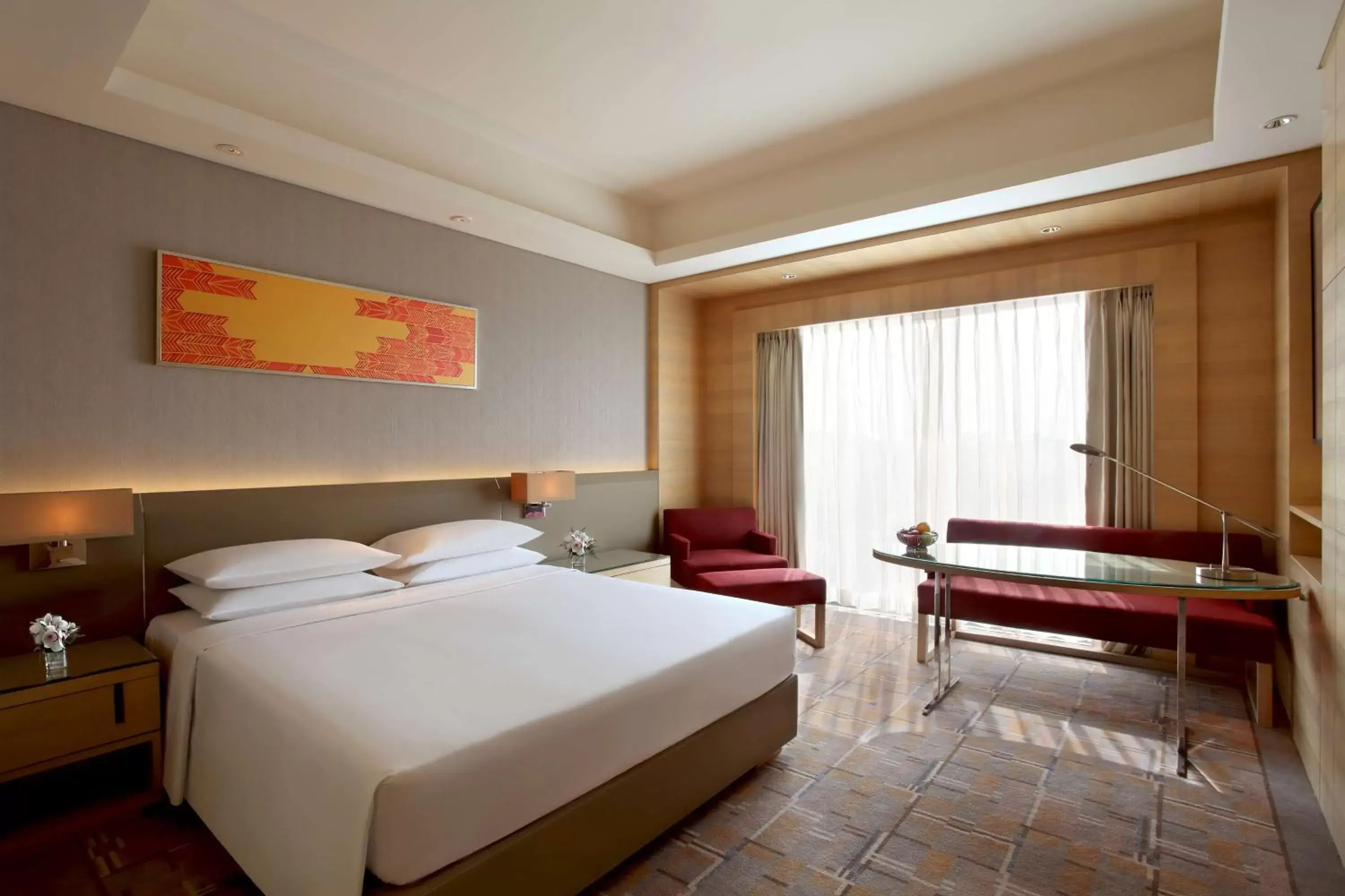 Photo of the whole room, Bed in Hyatt Regency Chandigarh Photo of the whole room, Bed in Hyatt Regency Chandigarh