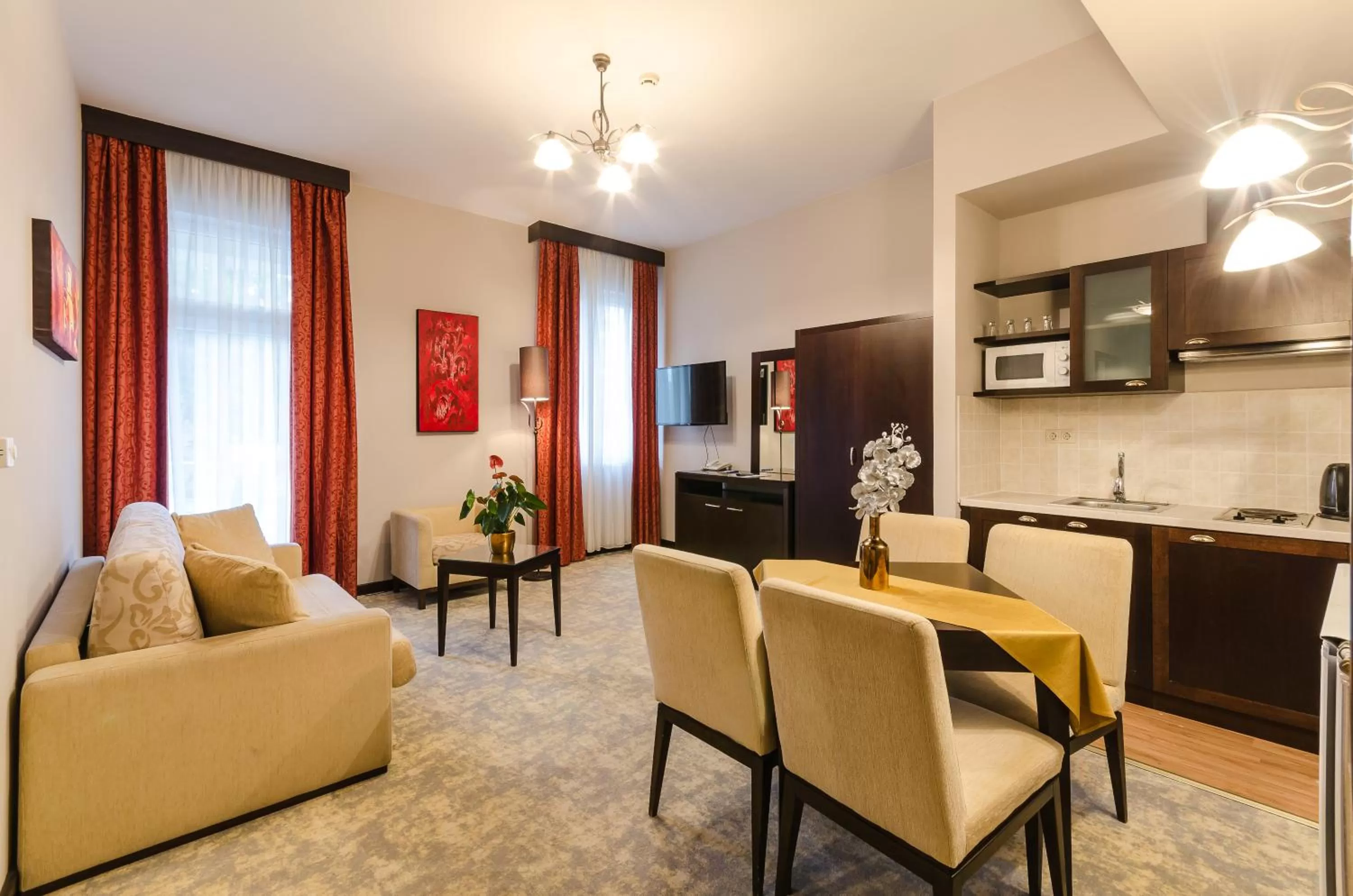 Living room in Hotel Aurum