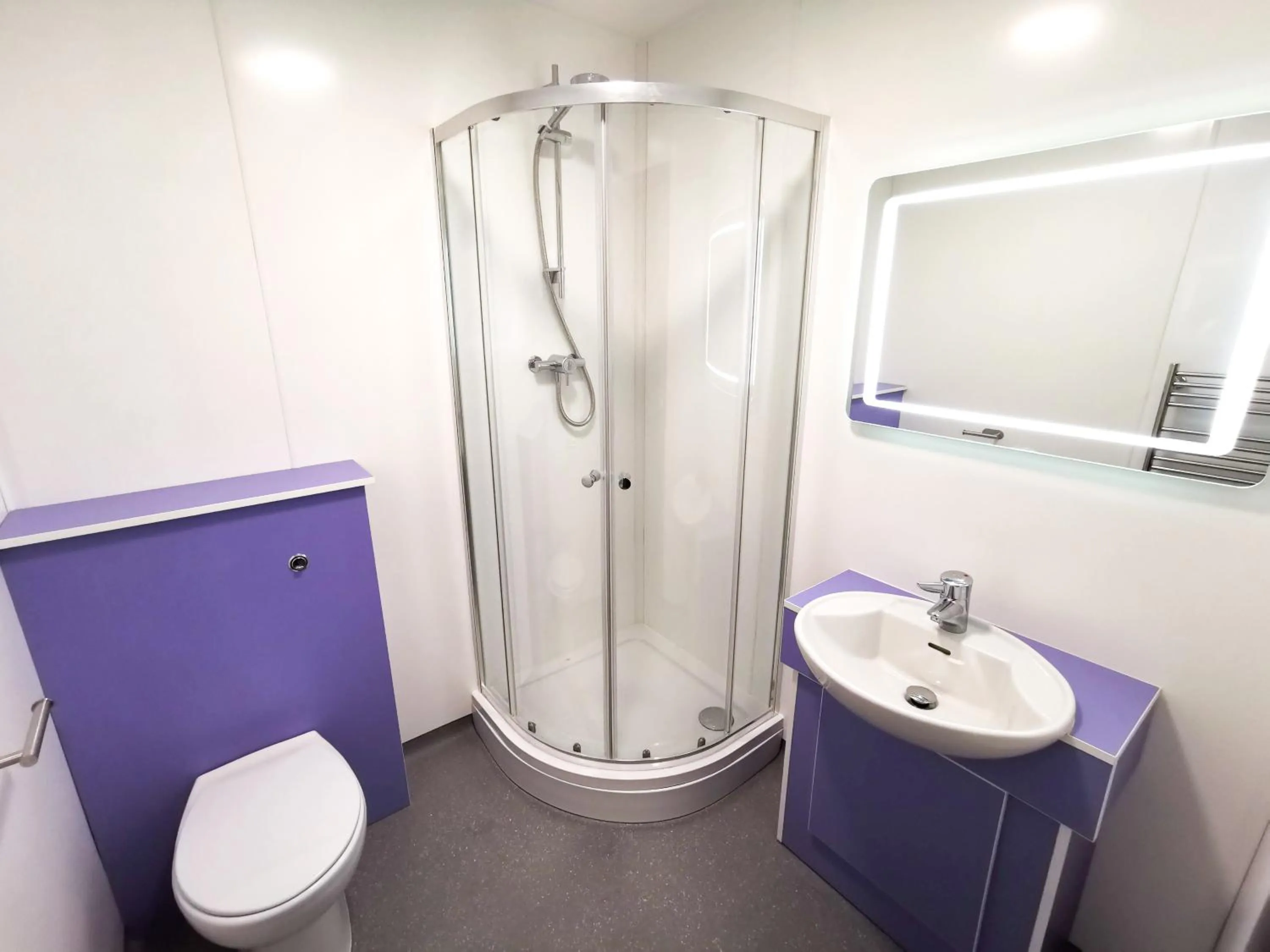 Toilet in Cwtsh Hostel