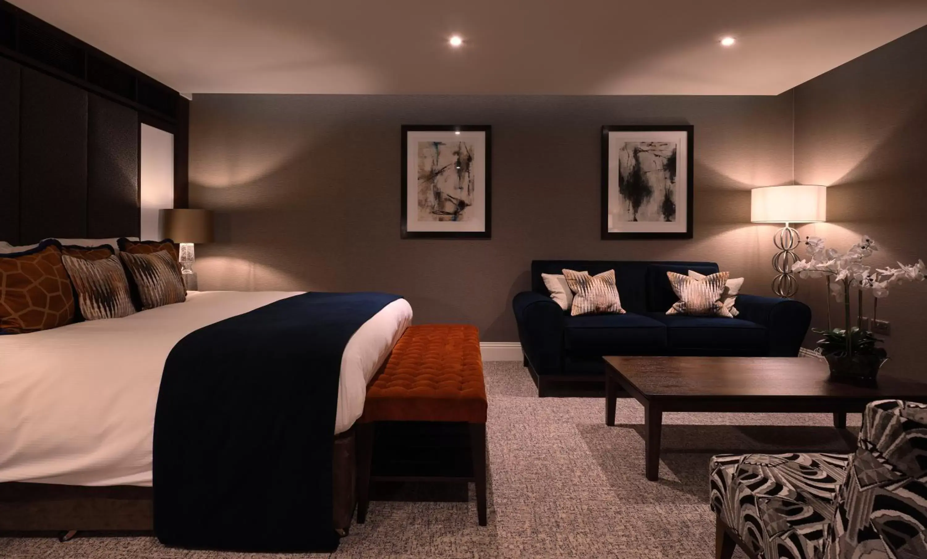 Bedroom in Rockliffe Hall Hotel Golf & Spa