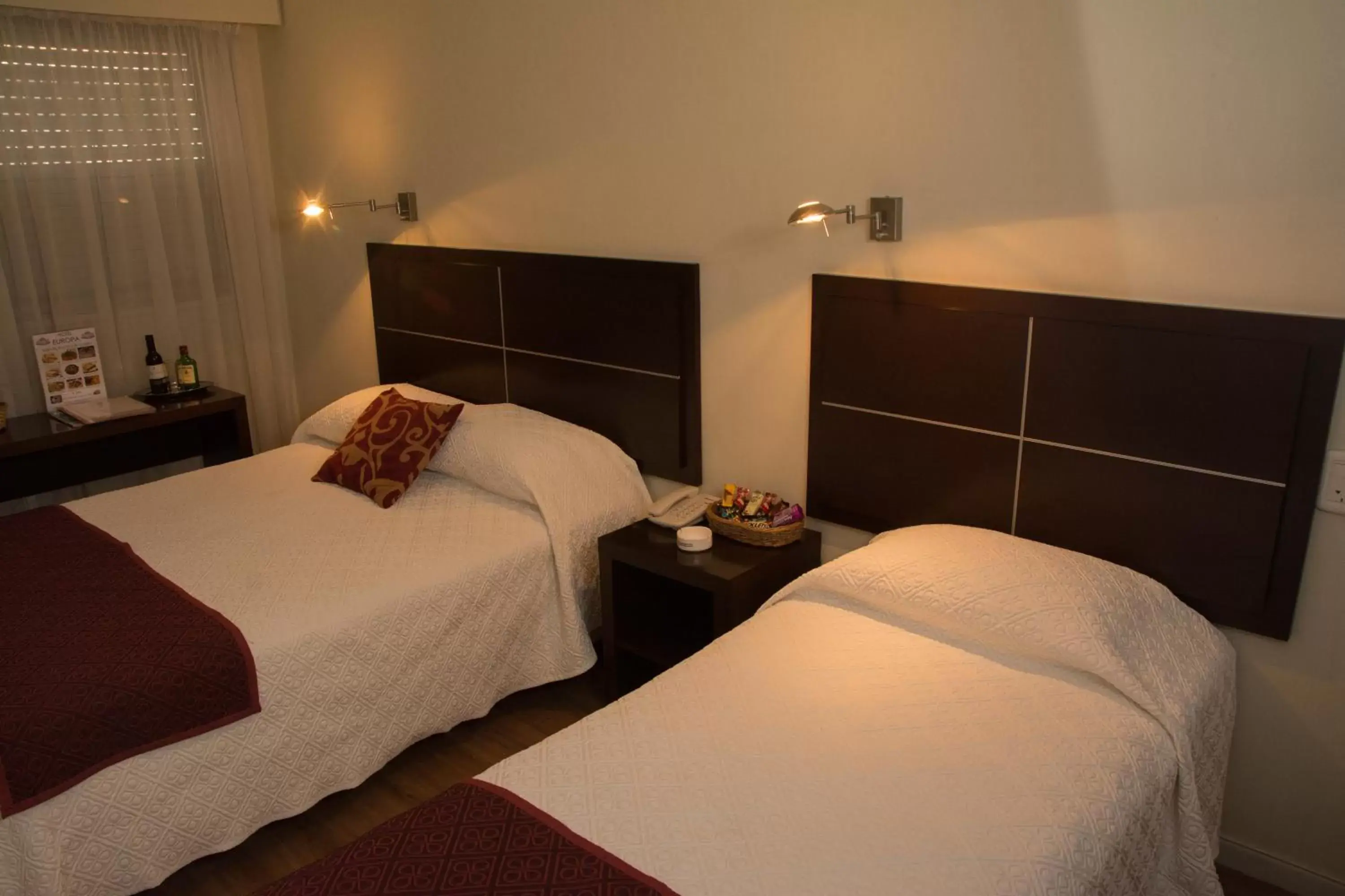 Bed in Hotel Europa Bed in Hotel Europa