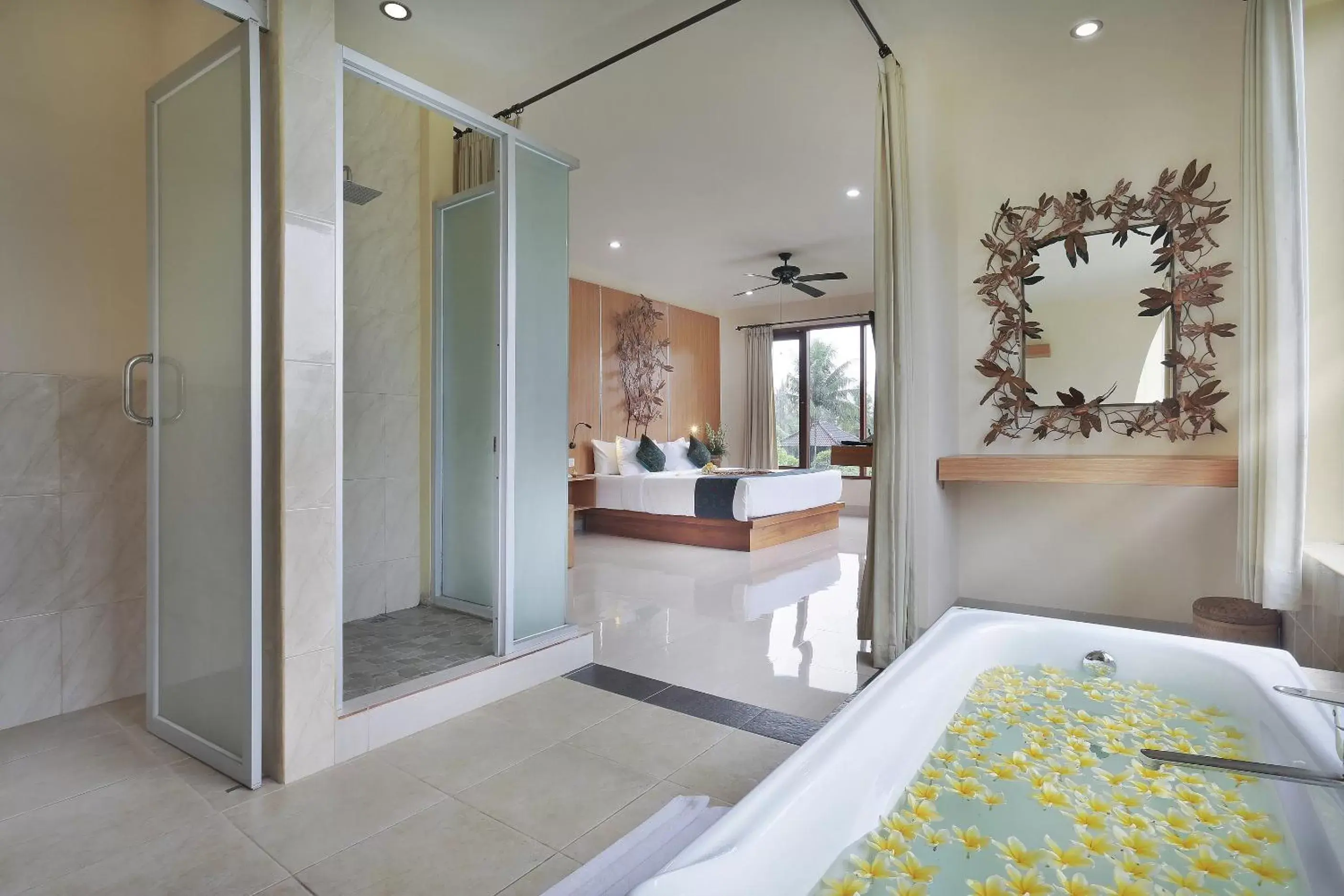 Shower, Bathroom in Bucu View Resort