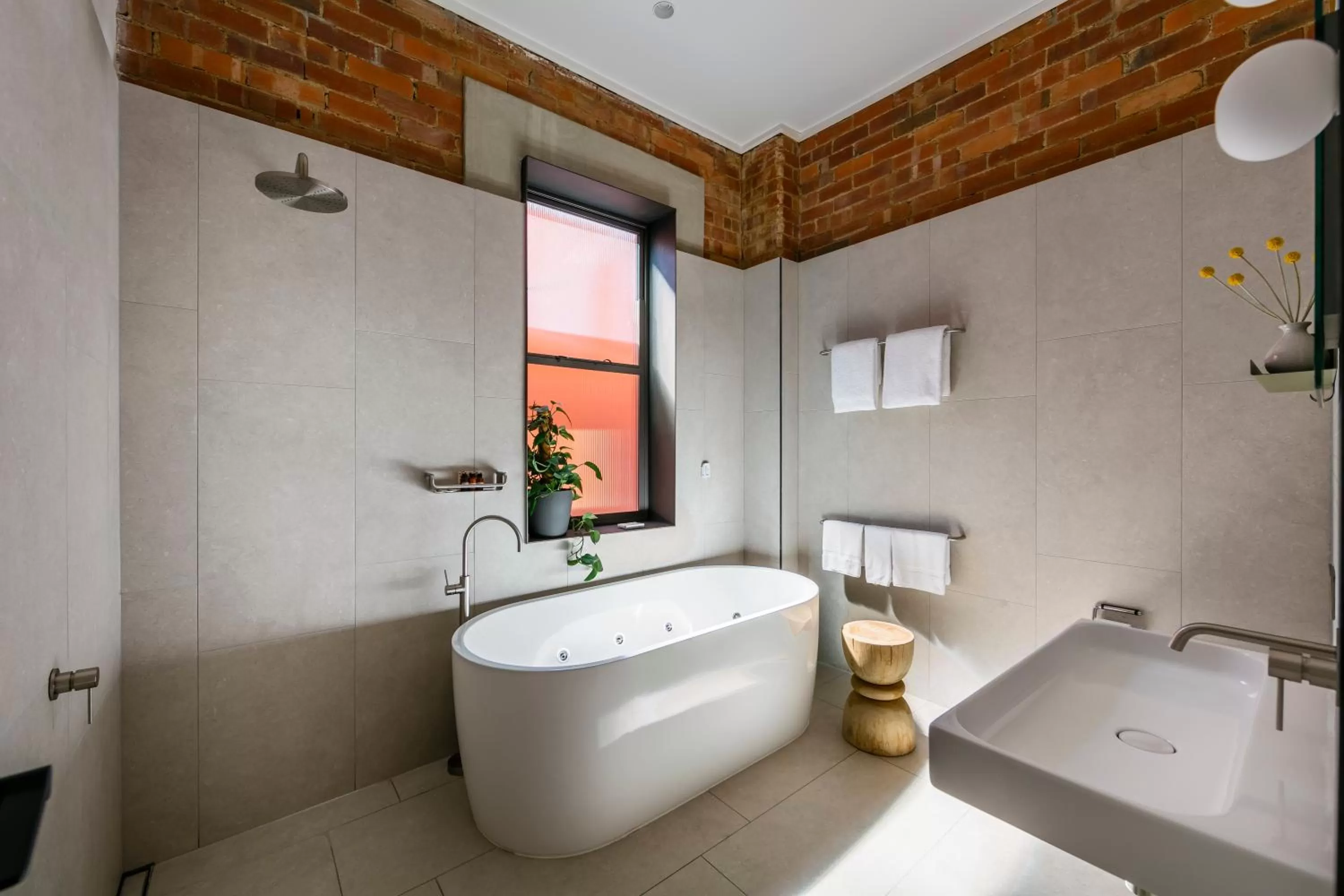 Bed in The Royal Daylesford Hotel