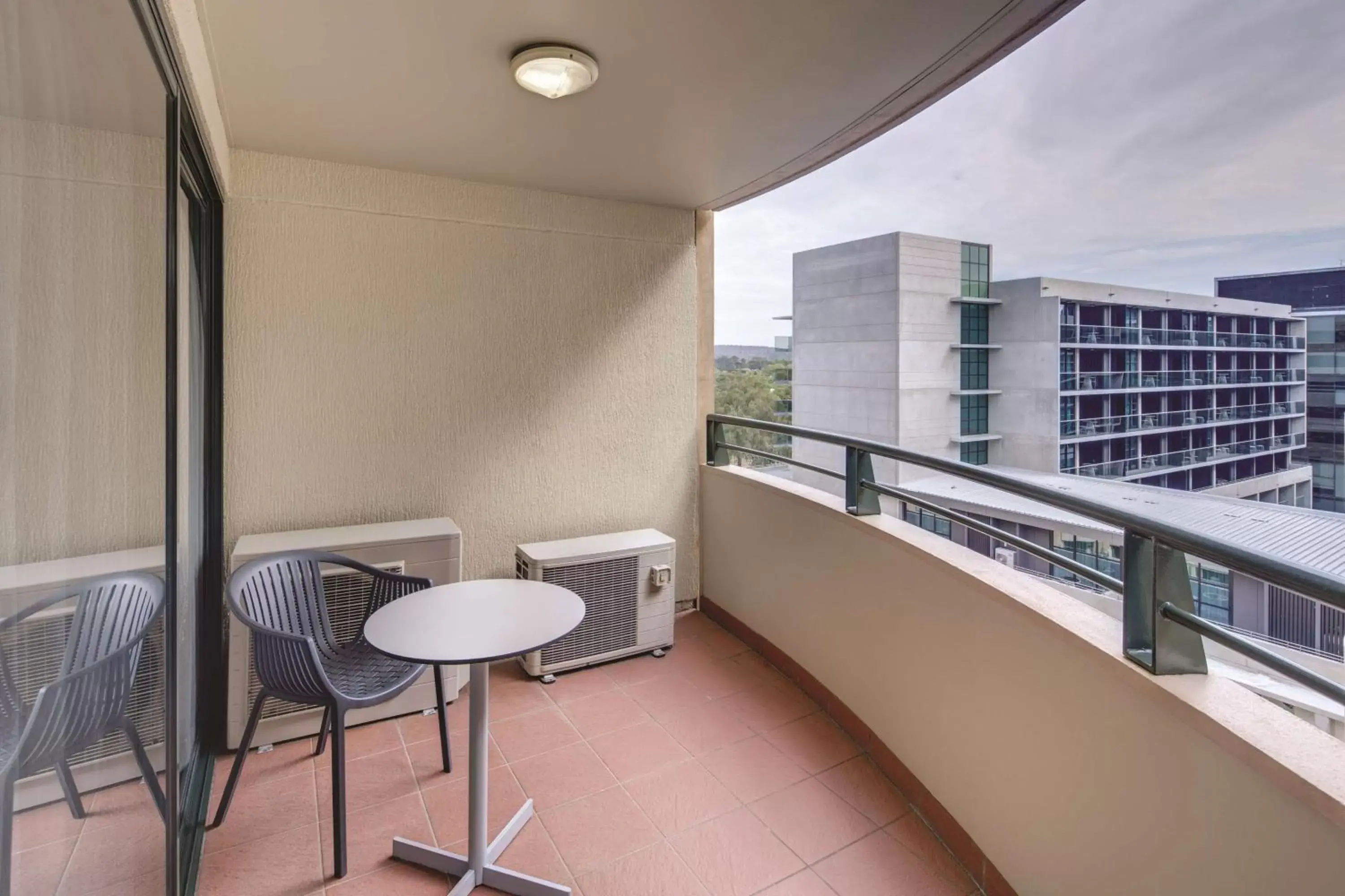 View (from property/room), Balcony/Terrace in Adina Serviced Apartments Canberra James Court