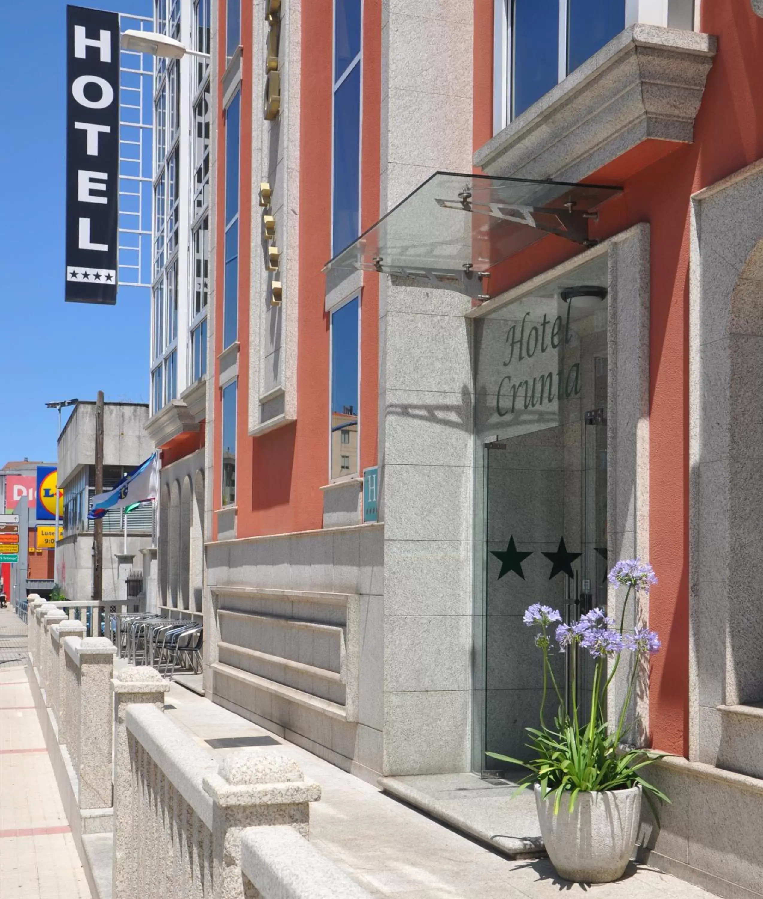 Facade/entrance in Hotel Crunia I A Coruña Facade/entrance in Hotel Crunia I A Coruña