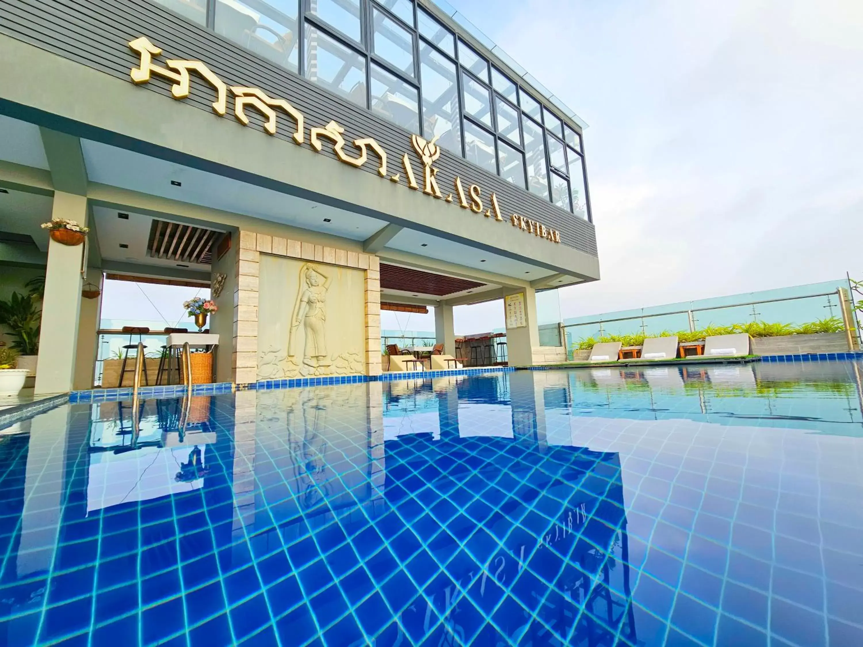 Pool view, Swimming Pool in Le Botum Hotel