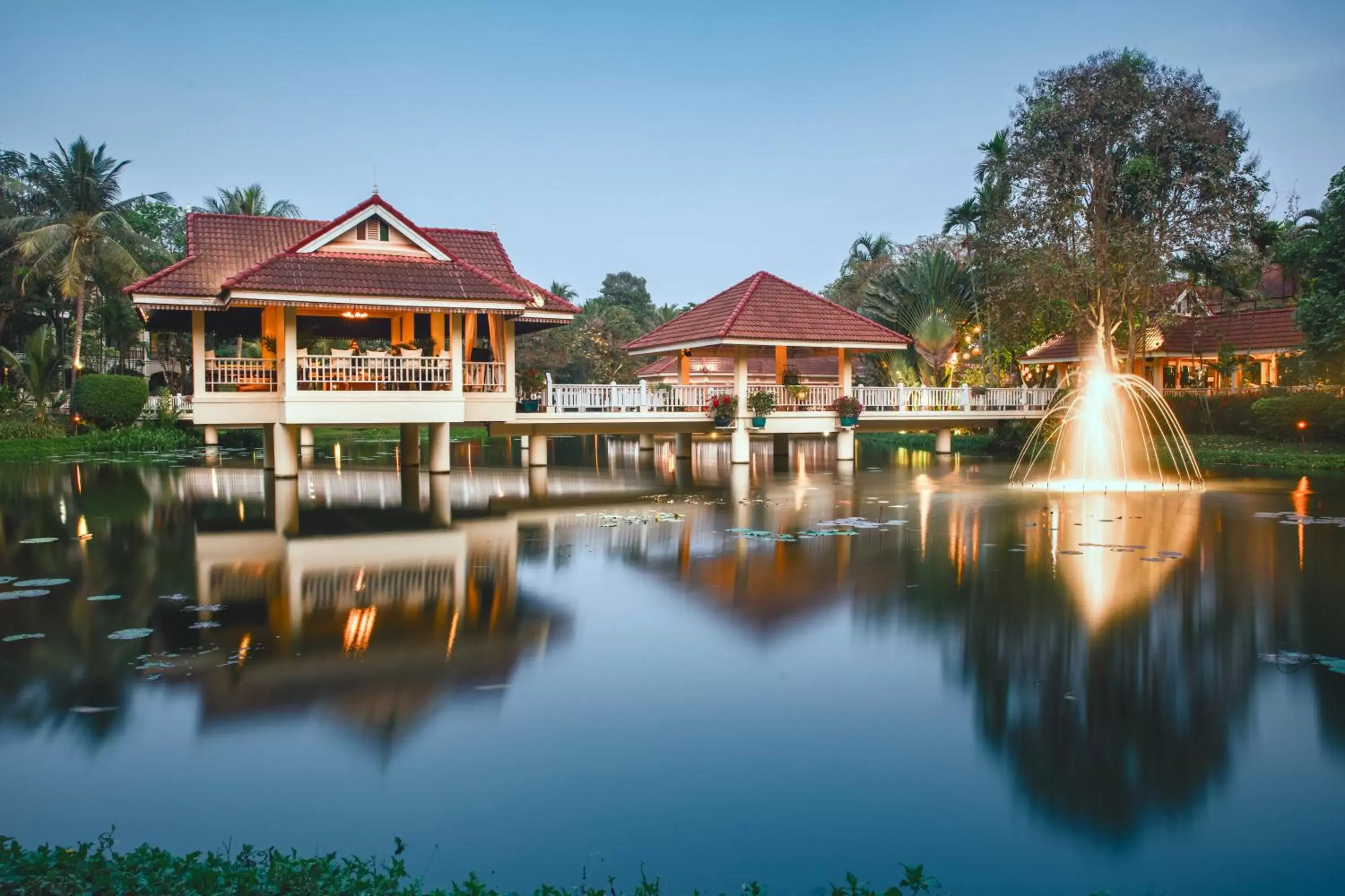 Property building, Swimming Pool in Sofitel Angkor Phokeethra Golf & Spa Resort