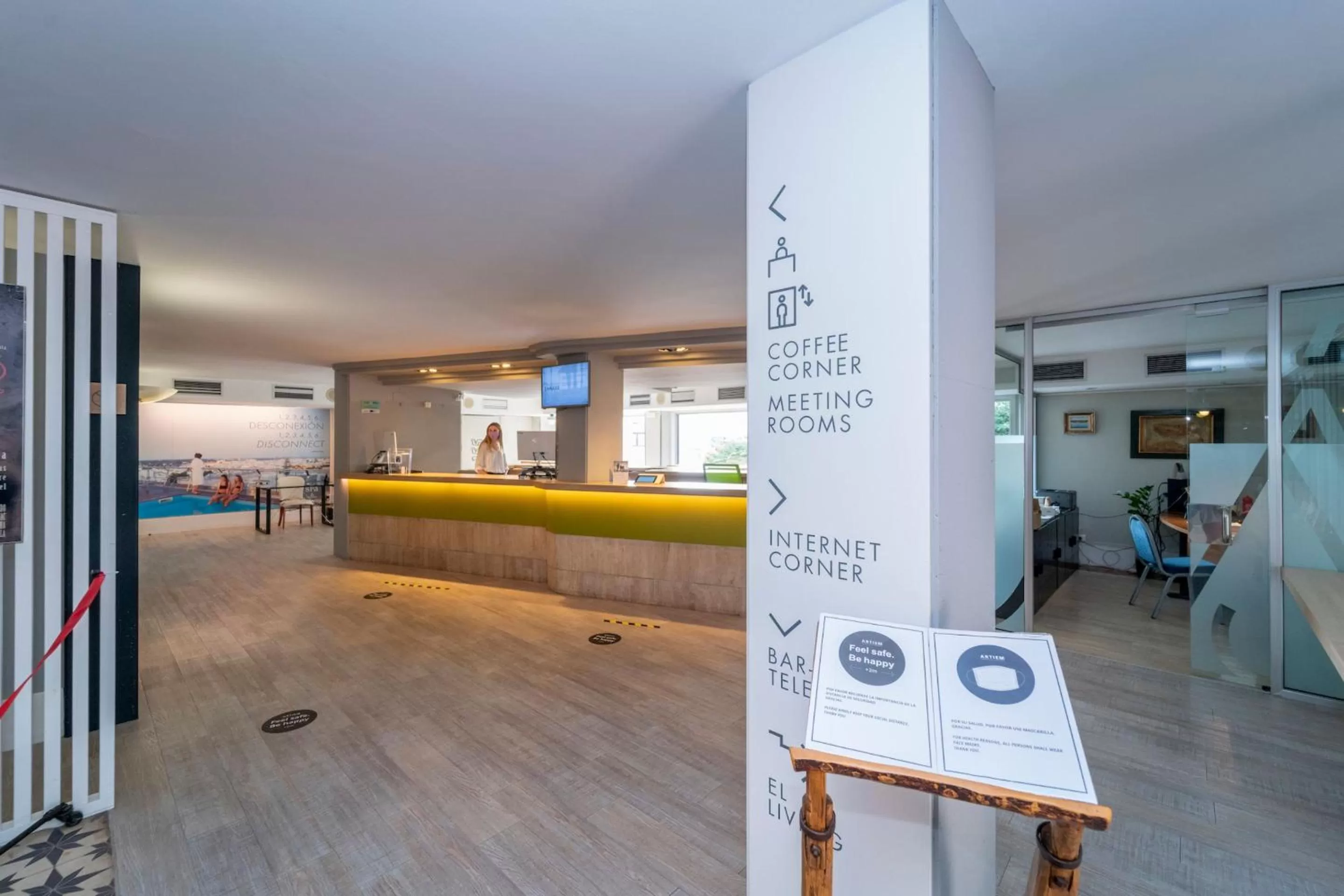 Lobby or reception in ARTIEM Capri