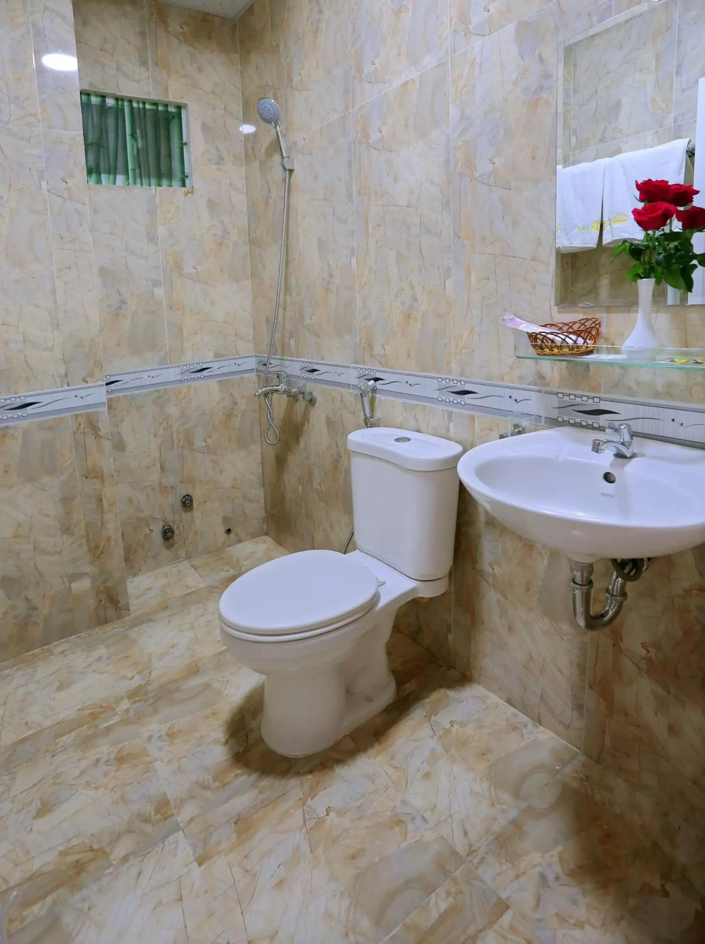 Bathroom in CR Hotel