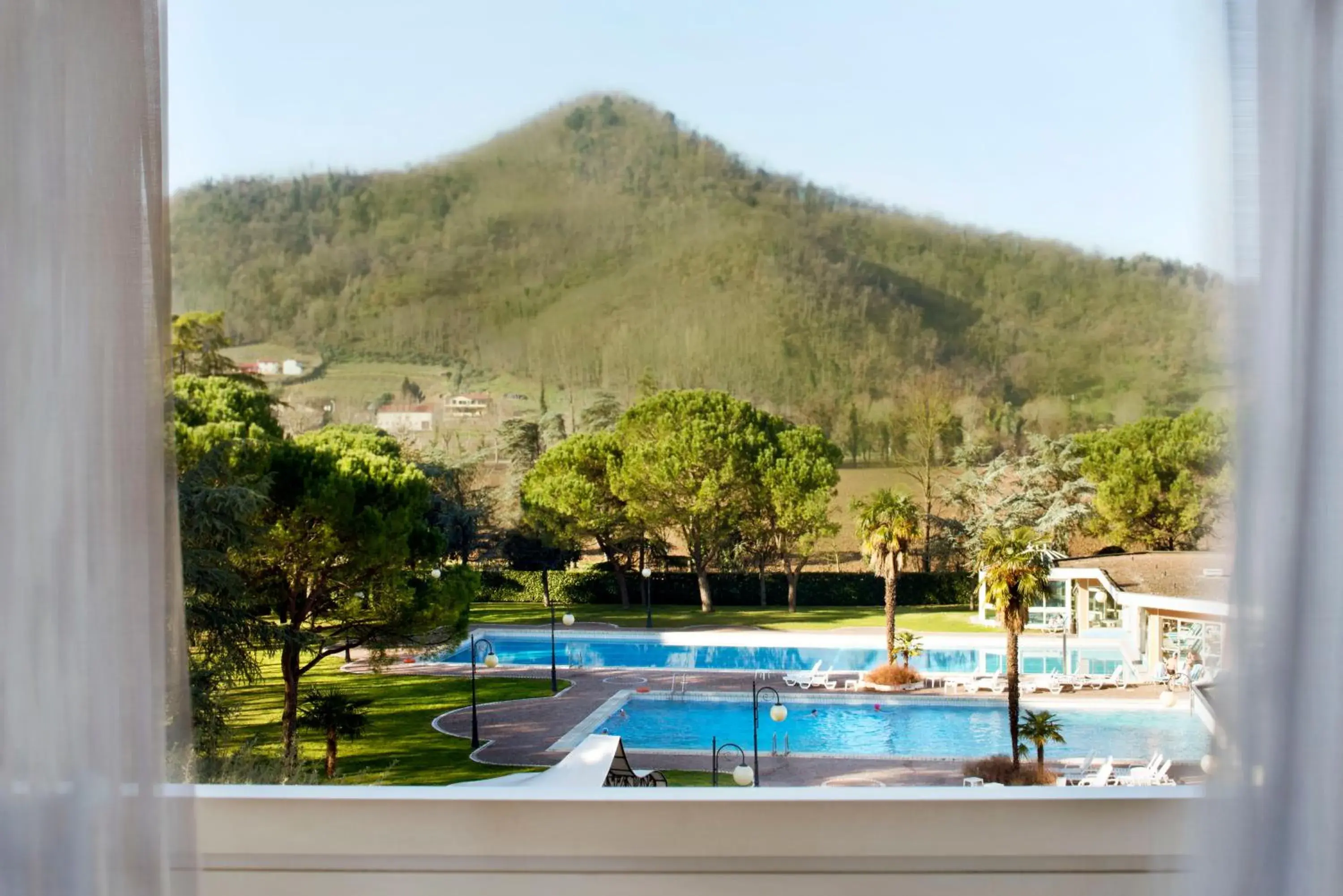 Winter, Swimming Pool in Apollo Terme Hotel