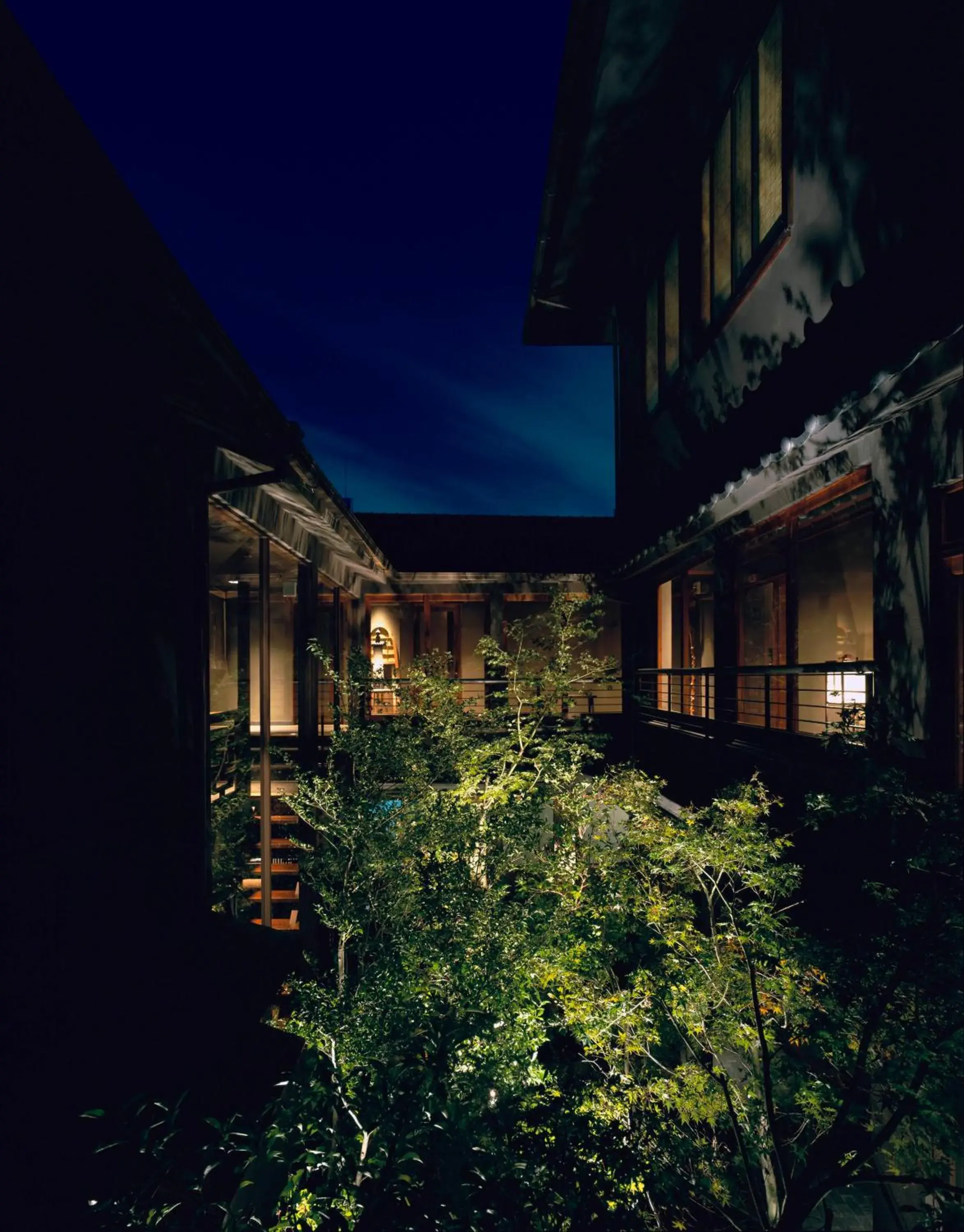 Garden, Property Building in Yuzuya Ryokan