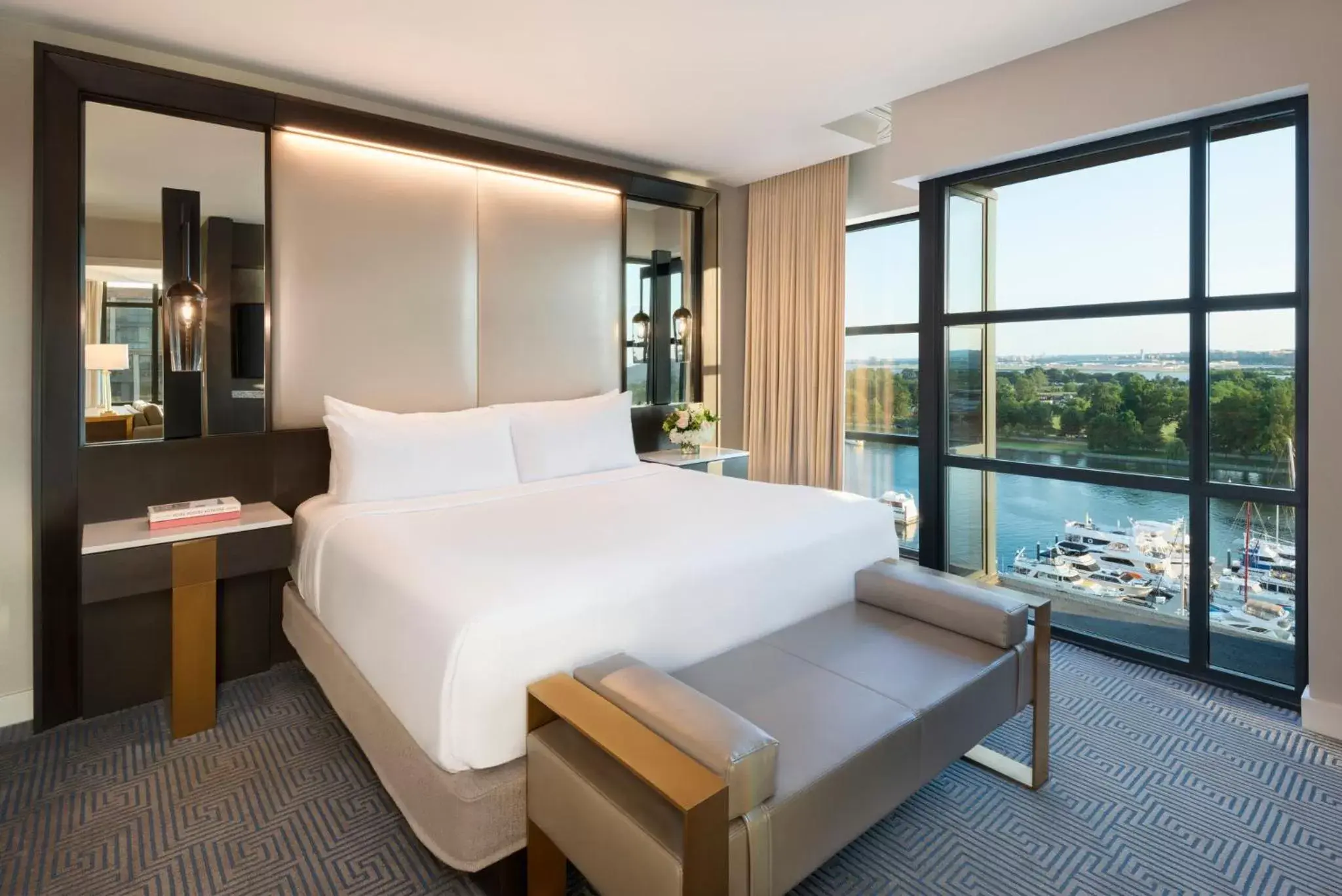 Photo of the whole room, Bed in InterContinental - Washington D.C. - The Wharf, an IHG Hotel