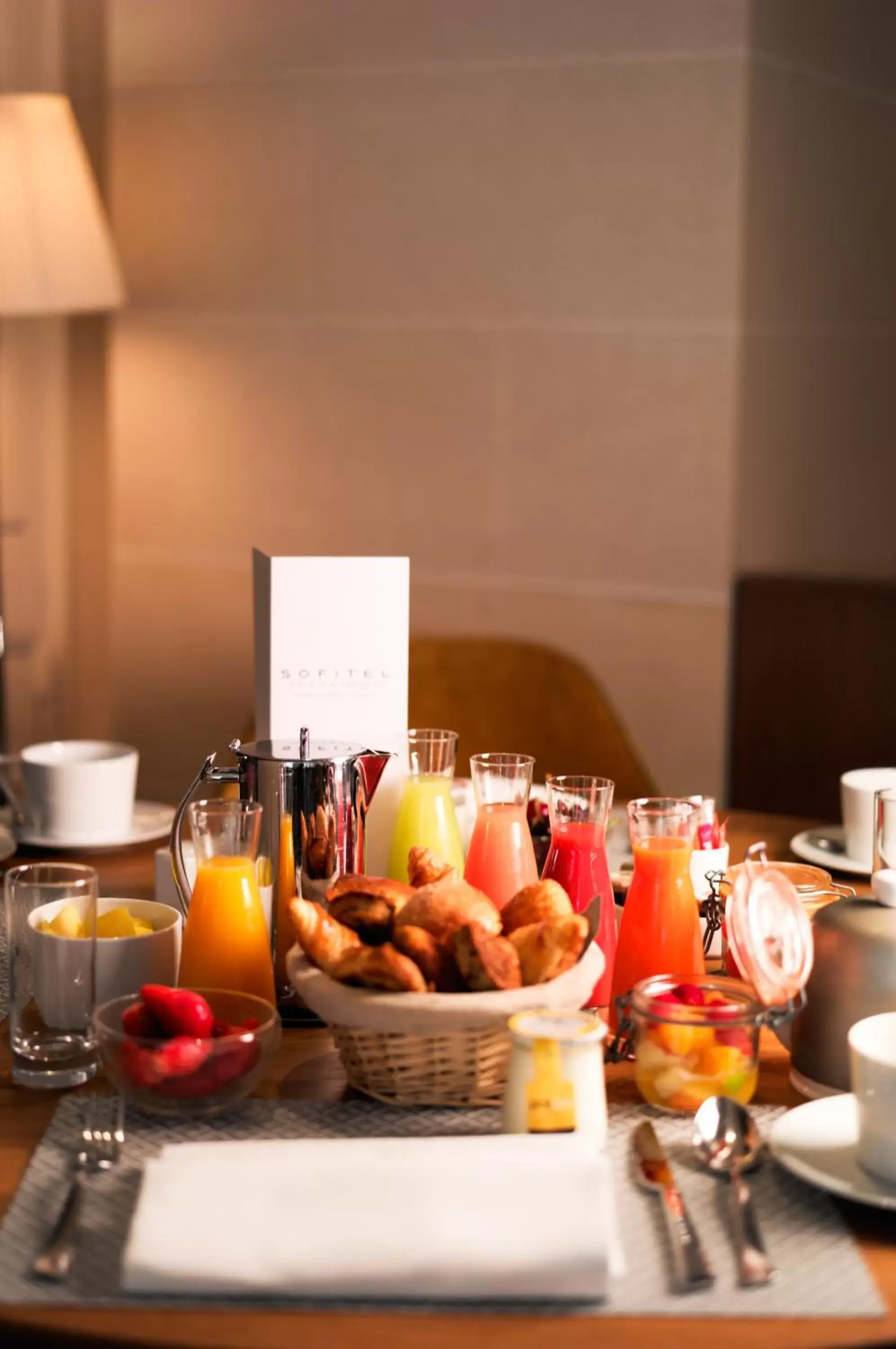 Food and drinks, Breakfast in Sofitel Paris Baltimore Tour Eiffel