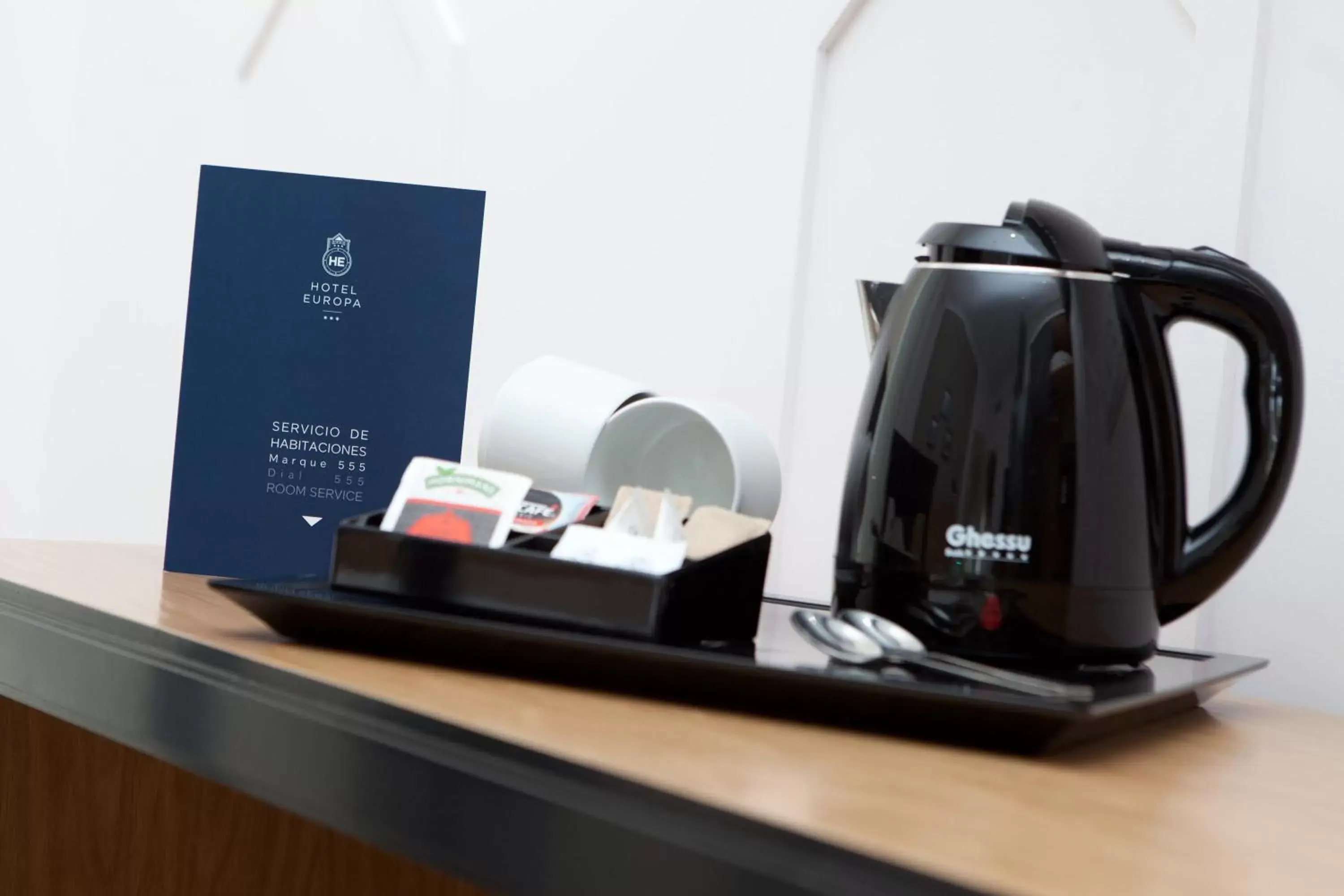 Coffee/tea facilities in Hotel Europa