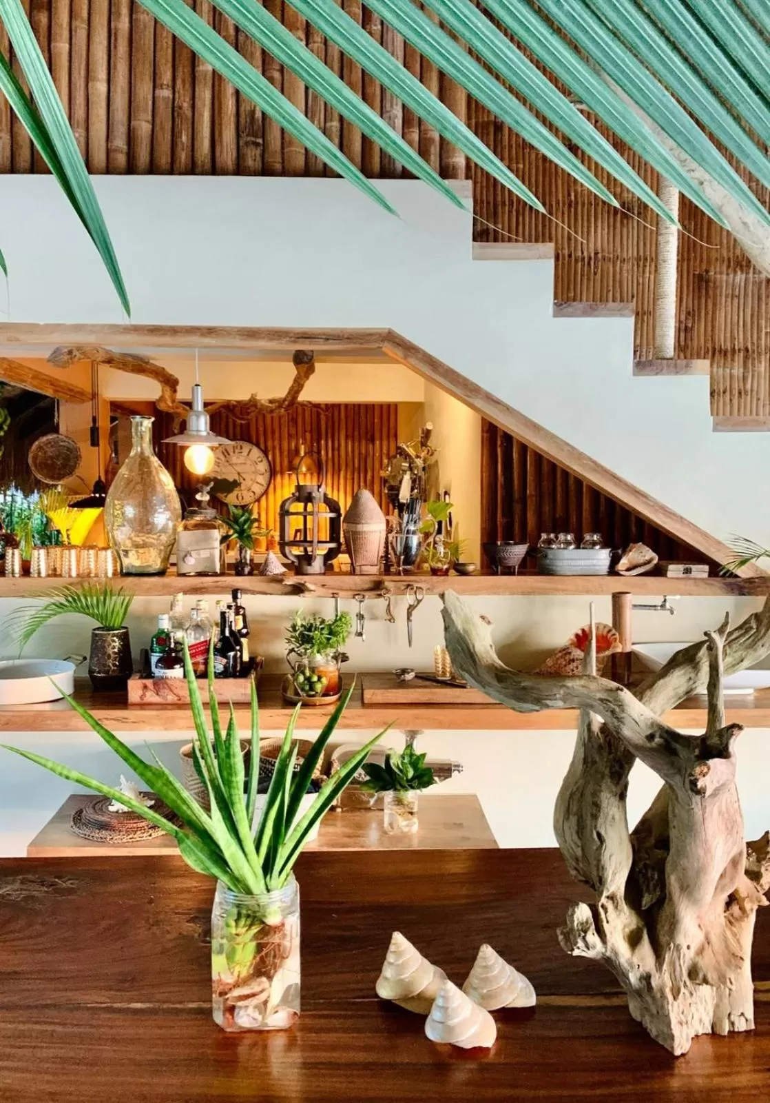 Dining area in The Beach House Ocam Ocam