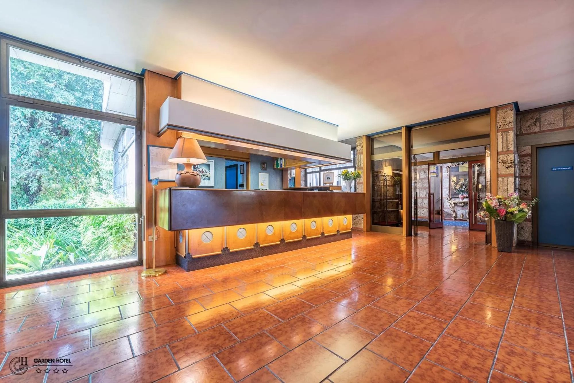 Lobby or reception in Hotel Garden Terni