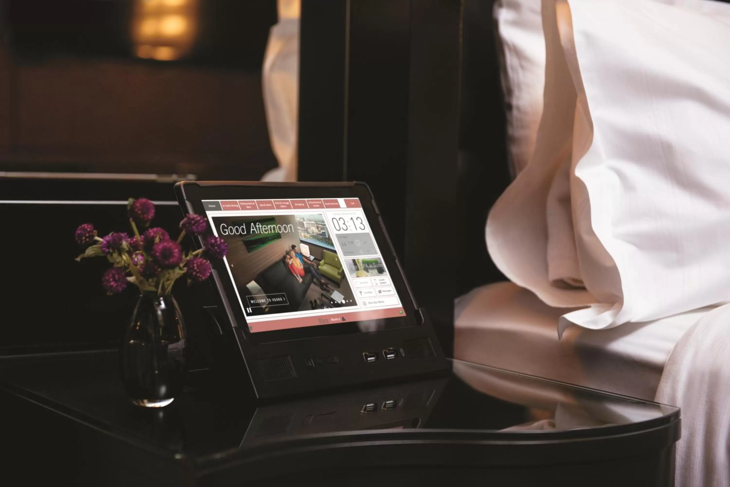 Bedroom in Vdara Hotel & Spa at ARIA Las Vegas