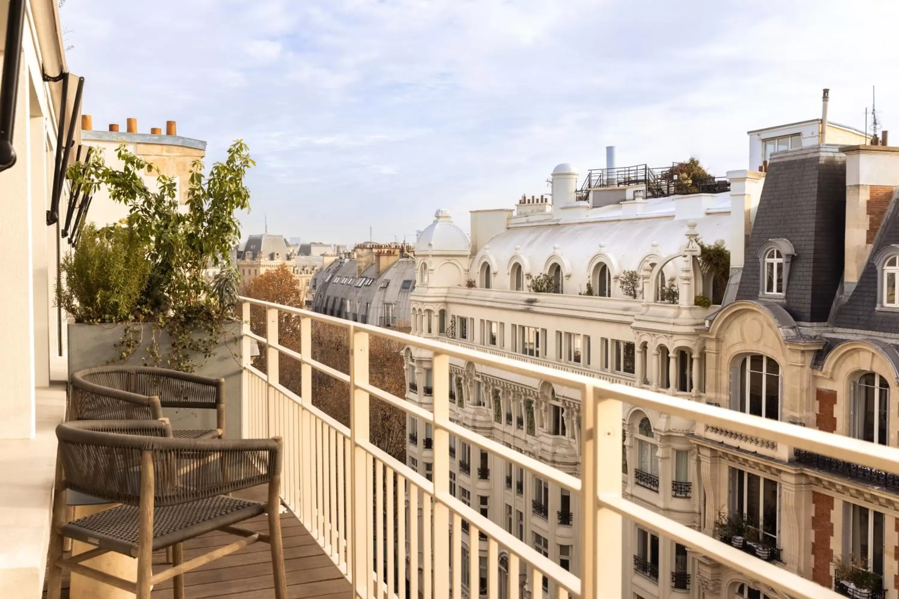 Balcony/Terrace in Hôtel Dame des Arts