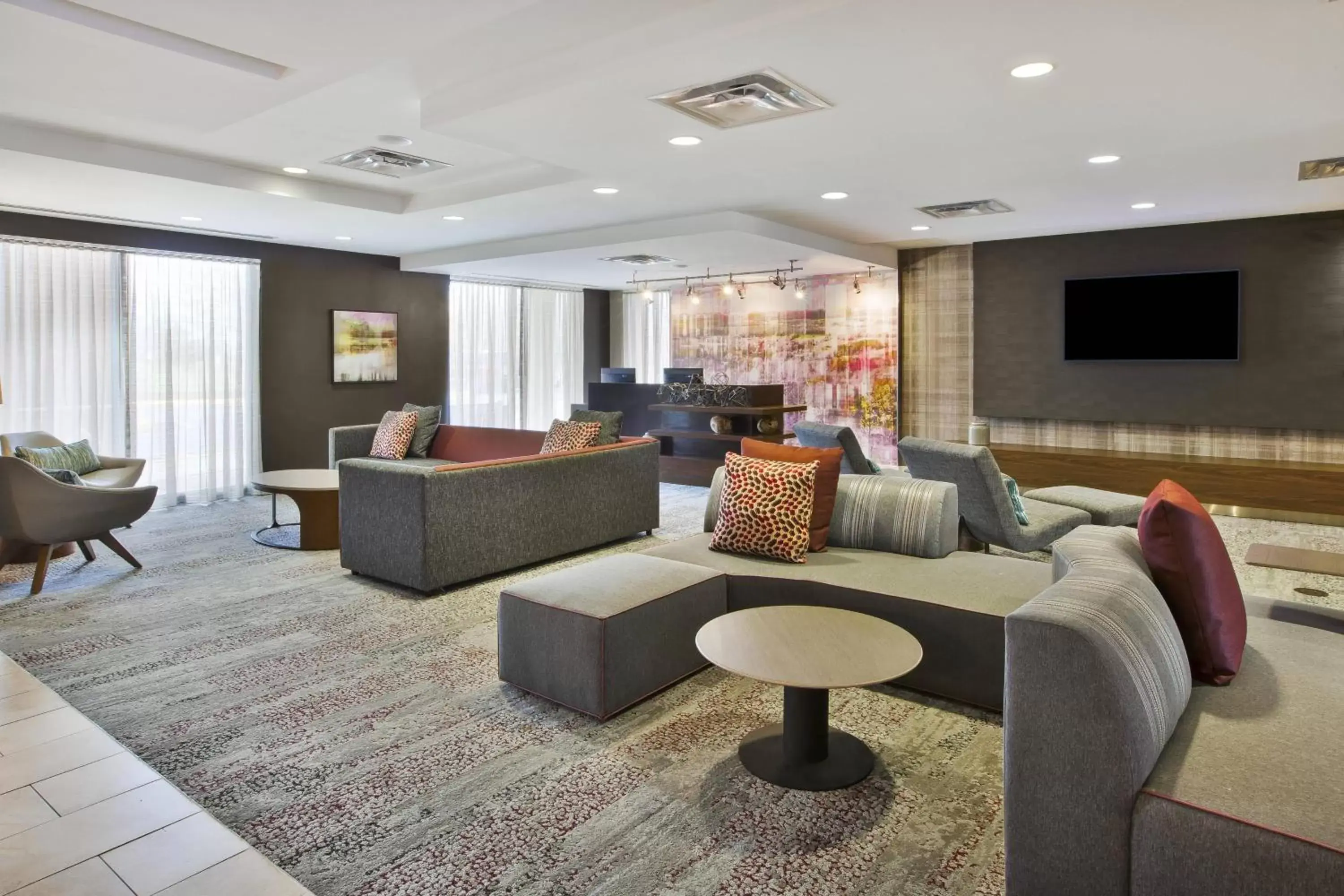 Lobby or reception in Courtyard by Marriott Somerset