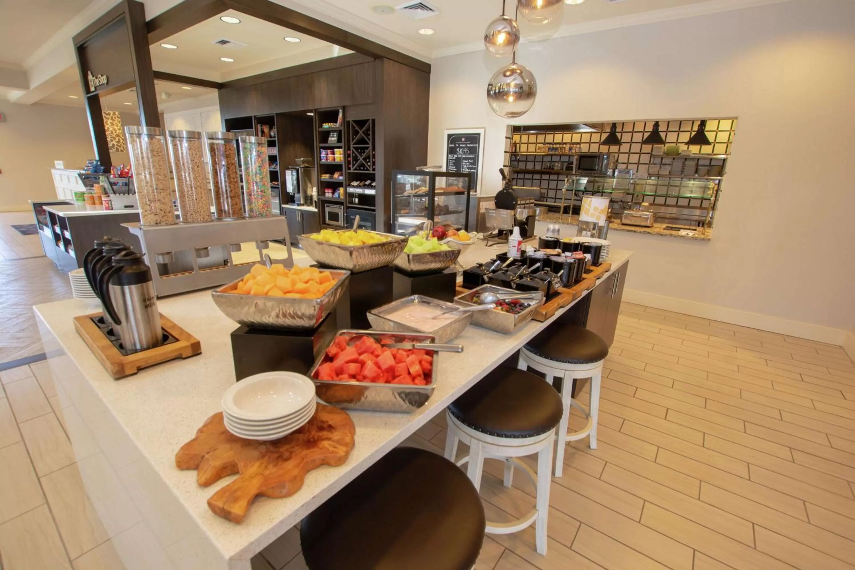 Breakfast in Hilton Garden Inn Great Falls