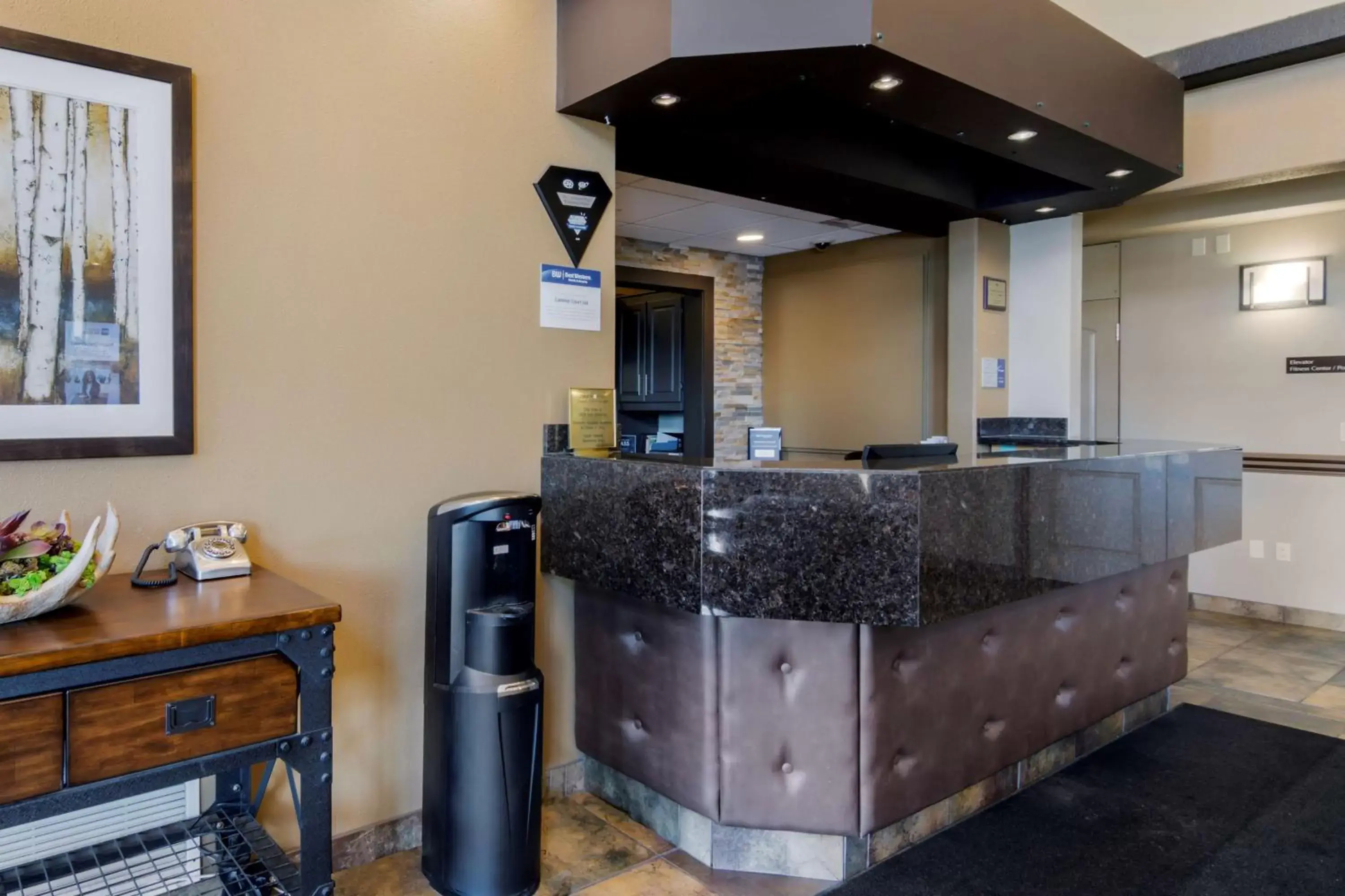 Lobby or reception in Best Western Plus Kamloops Hotel Lobby or reception in Best Western Plus Kamloops Hotel